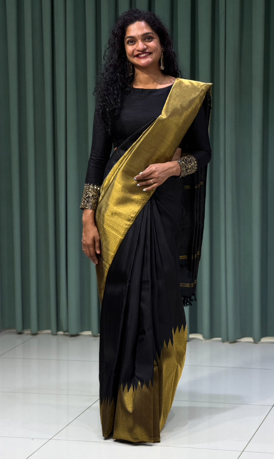 DESIGNER KANCHIPURAM SILK SAREES - IHA 30435