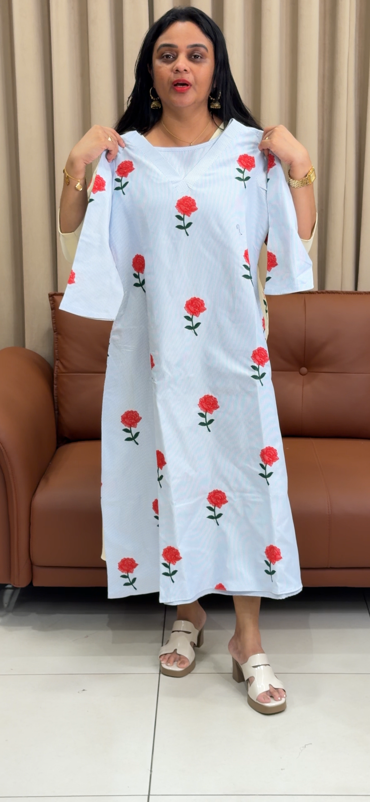 IHA'S IN-HOUSE HANDLOOM FROCKS - IHA 35789