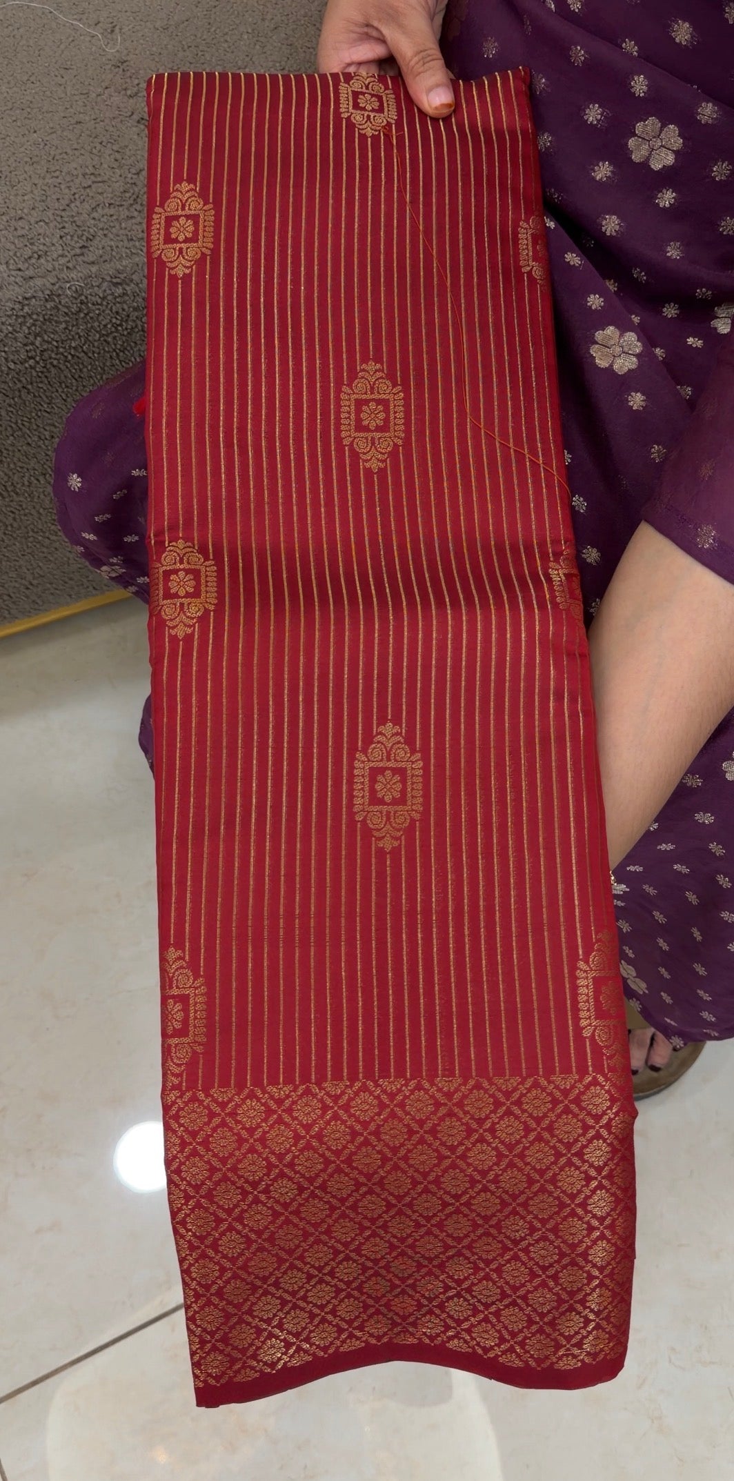SEMI SILK SAREES - IHA 32859