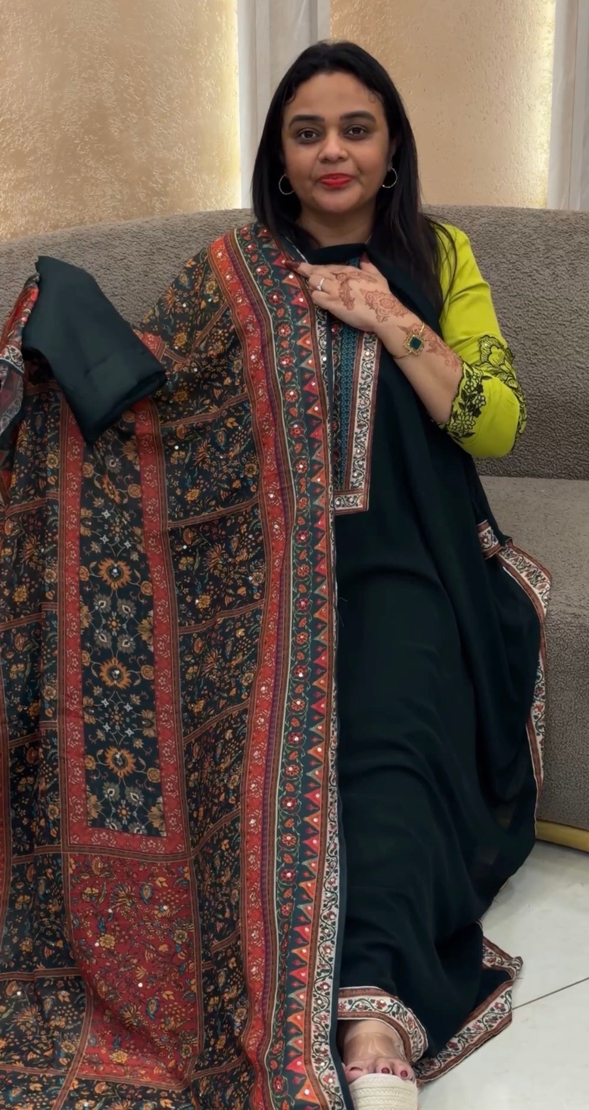 FORWARD UNSTITCHED SALWAR SUITS - IHA 33017