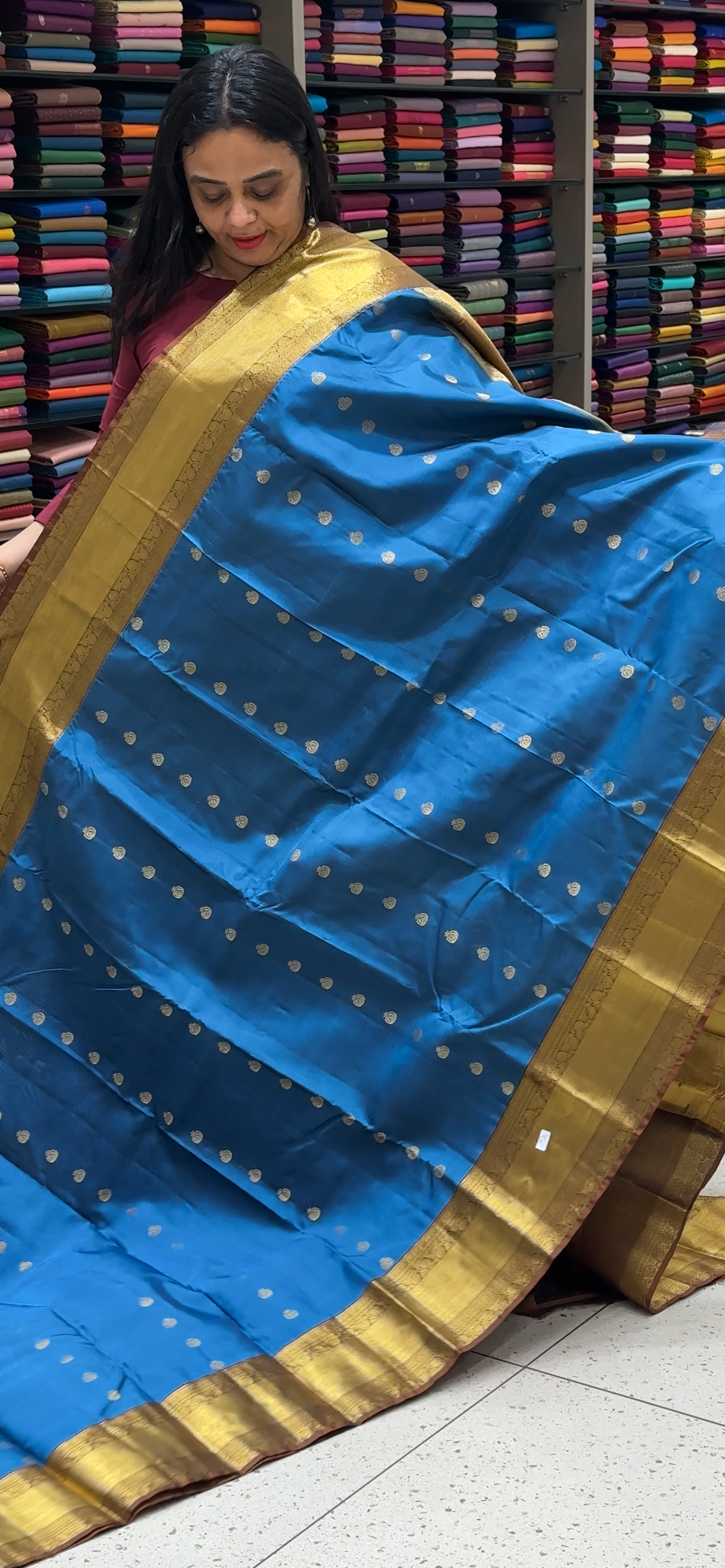 DESIGNER KANCHIPURAM SAREES - IHA 35549