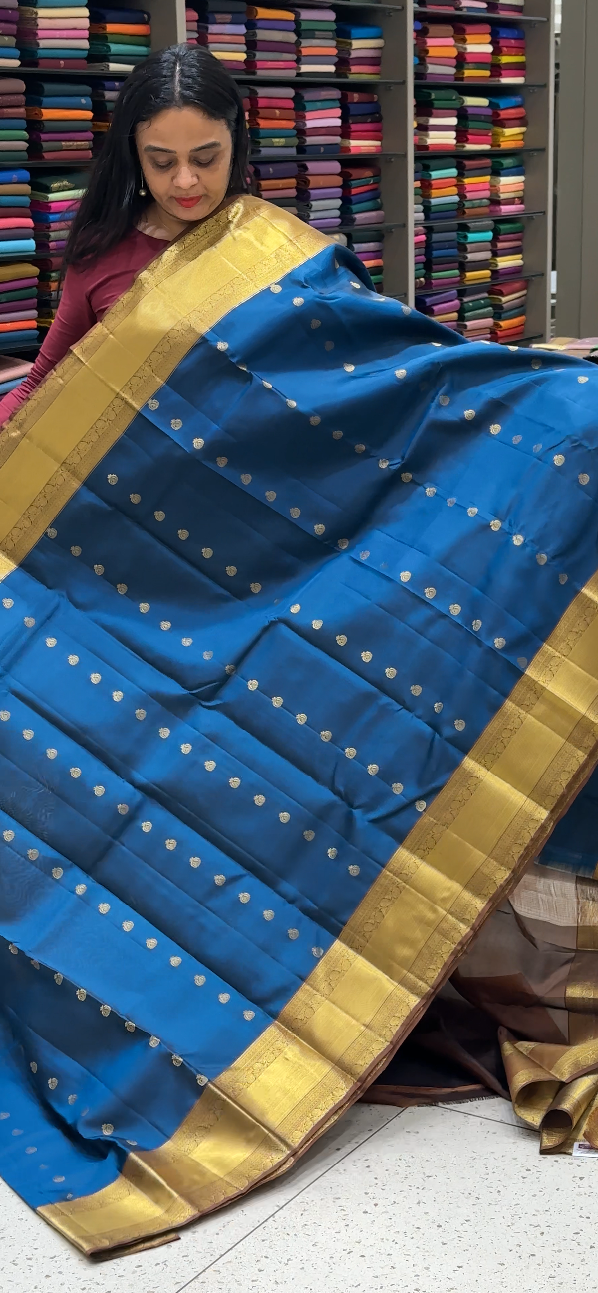 DESIGNER KANCHIPURAM SAREES - IHA 35549