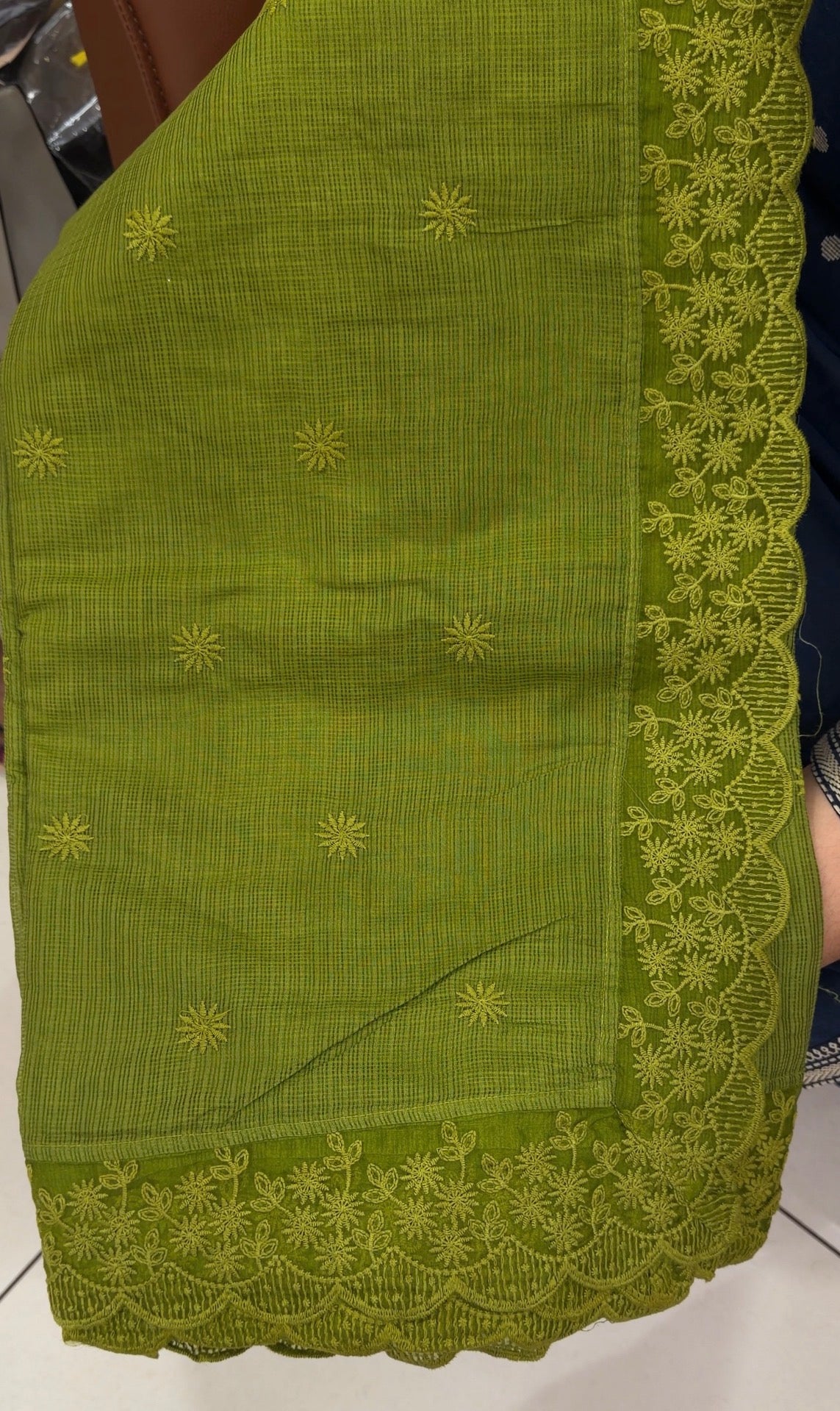 NET KOTA SAREES - IHA 34826