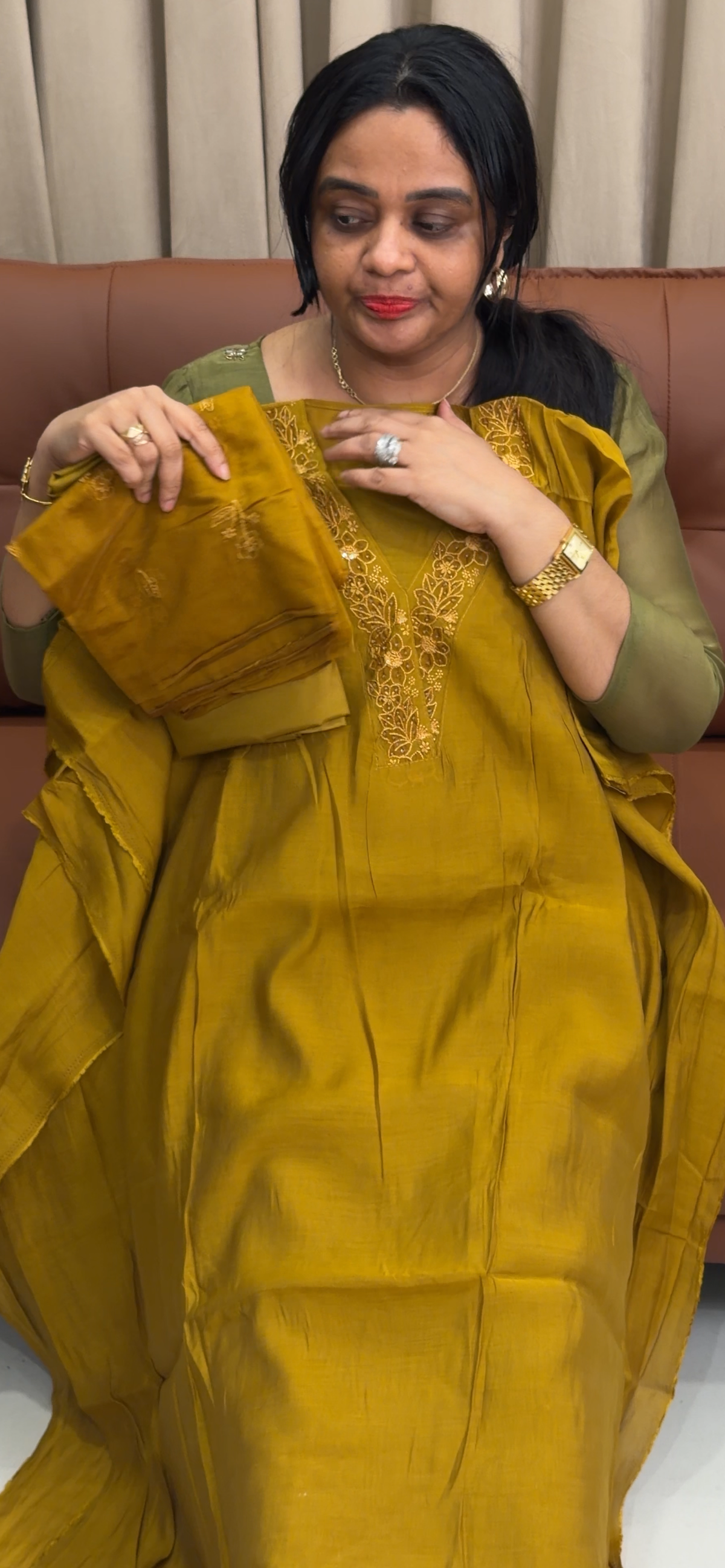 OFFER SALES UNSTITCHED SALWAR SUITS - IHA 35363