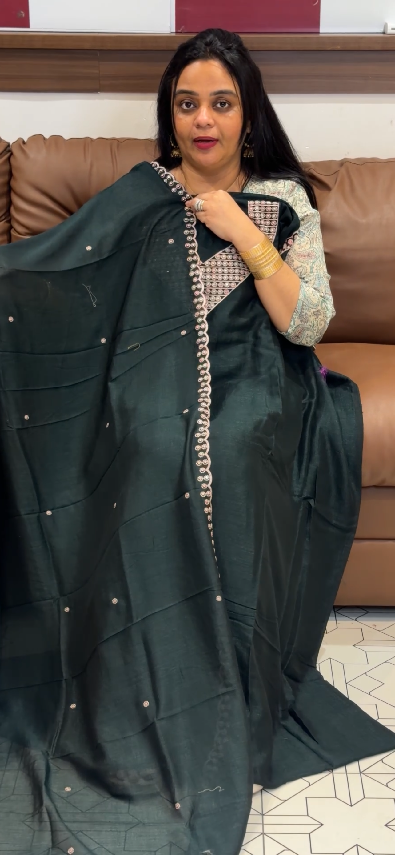 OFFER SALES UNSTITCHED SALWAR SUITS - IHA 34997
