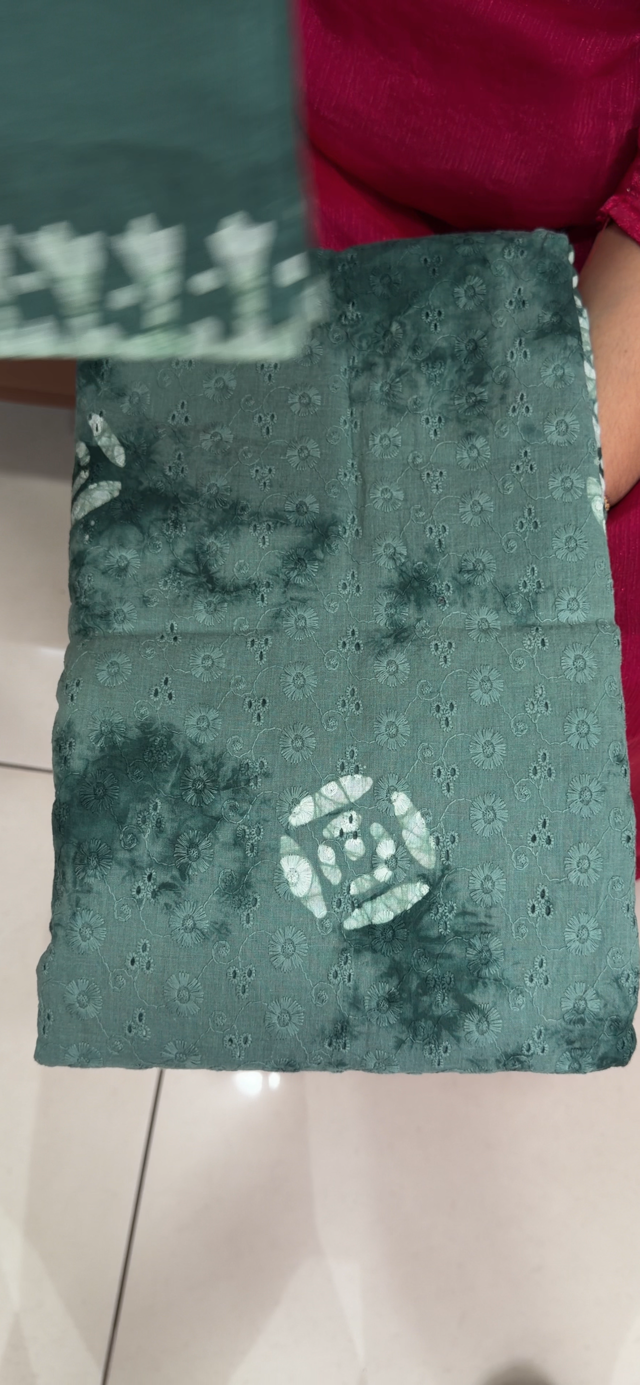 COTTON HAKOBA UNSTITCHED SALWAR SUITS - IHA 34045
