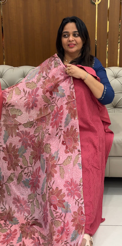 COTTON HAKOBA UNSTITCHED SALWAR SUITS- IHA 28809