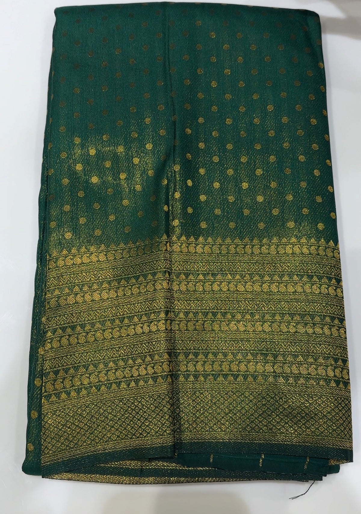 SEMI BANARASI SAREE - IHA 35999