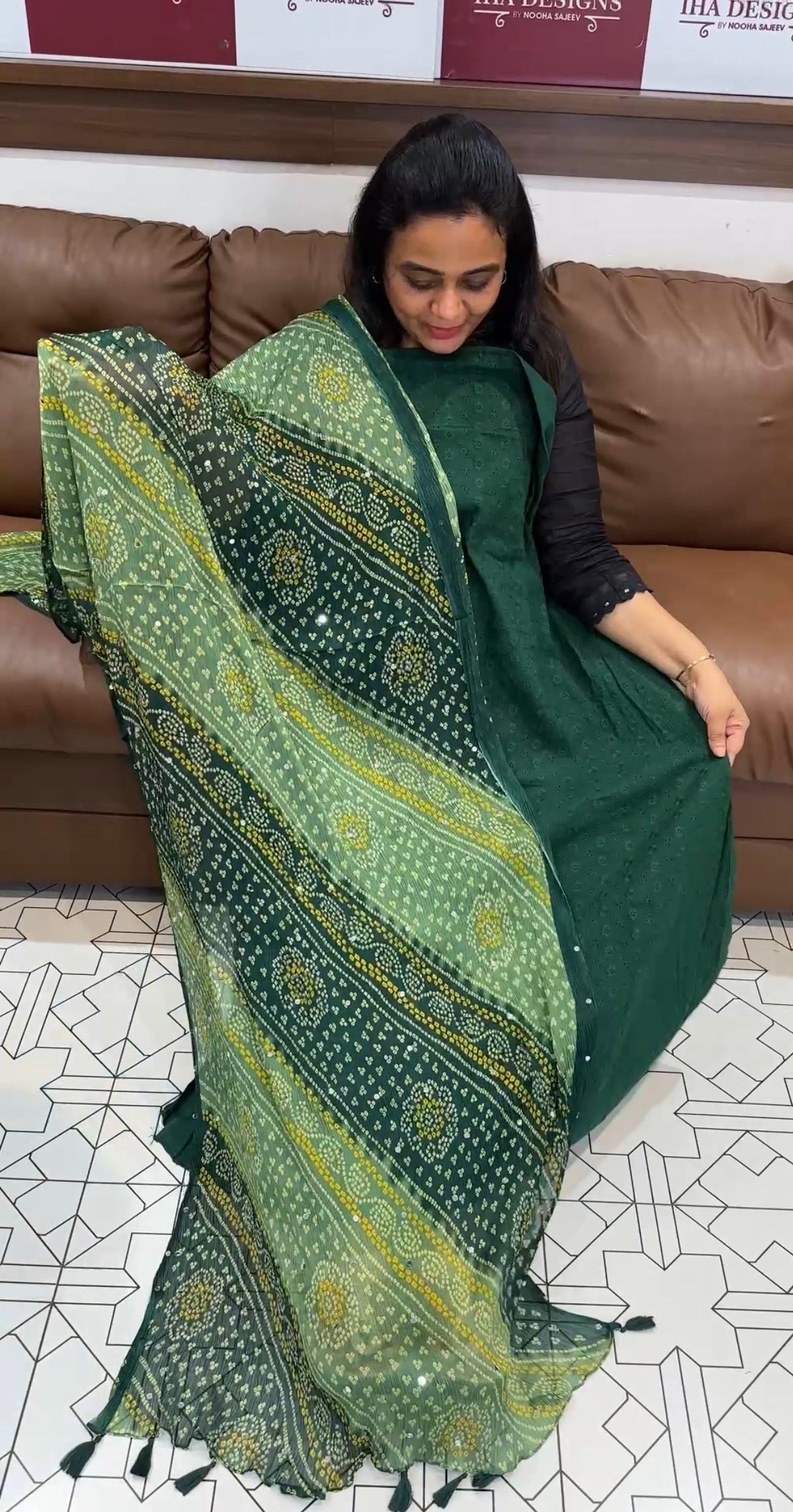 COTTON HAKOBA UNSTITCHED SALWAR SUITS - IHA 27916