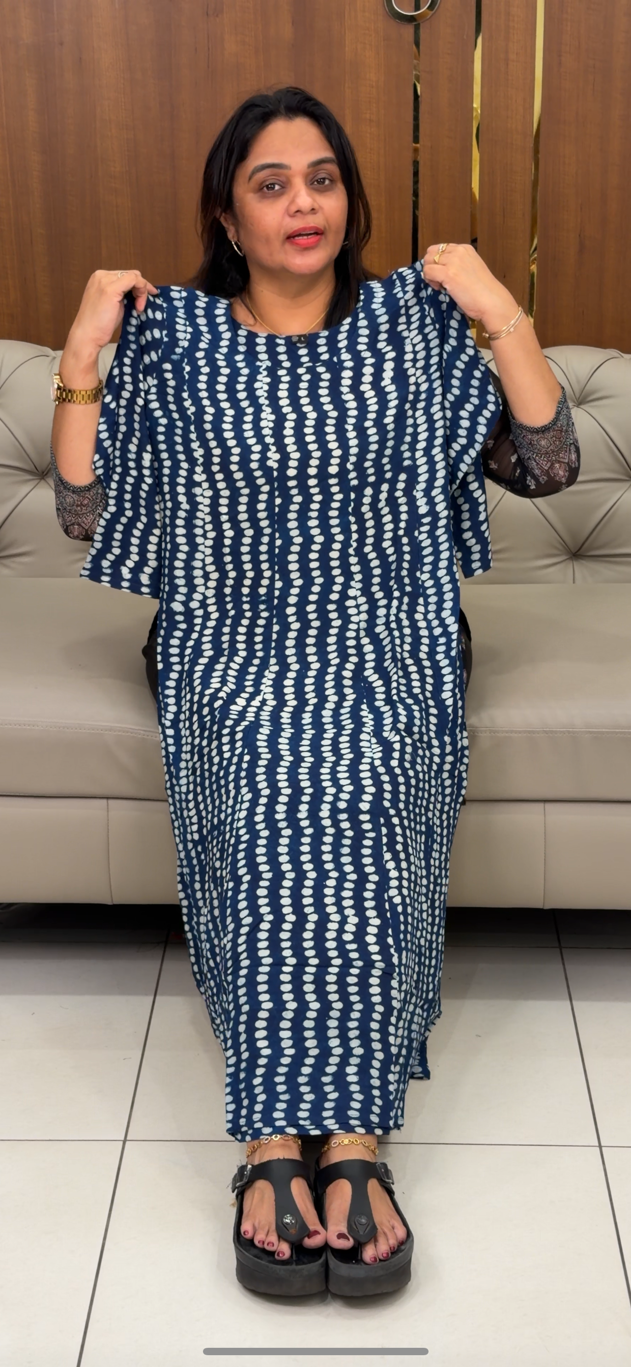 PRINTED COTTON TOPS - IHA 28988