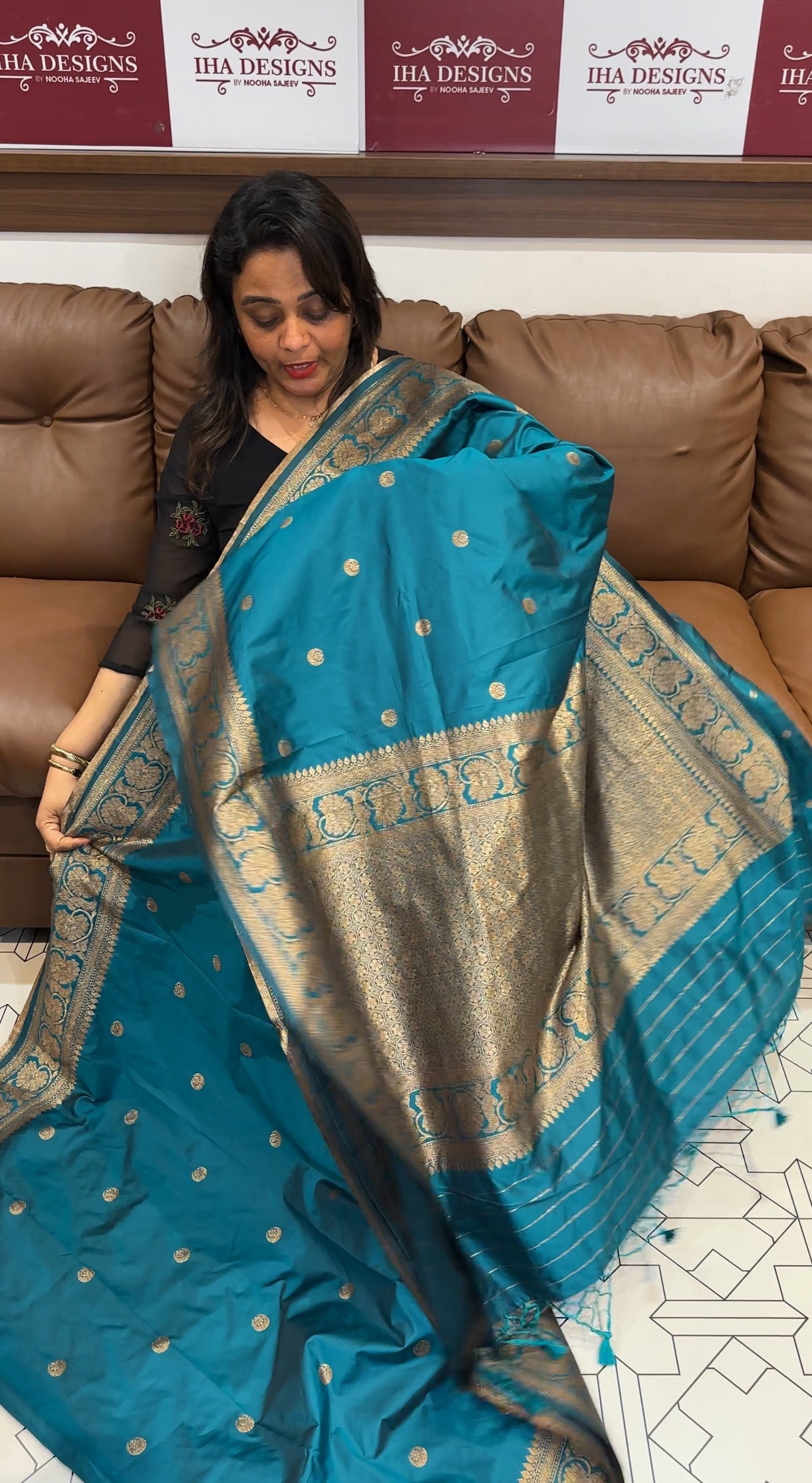 SEMI KATAN SAREES - IHA 25148