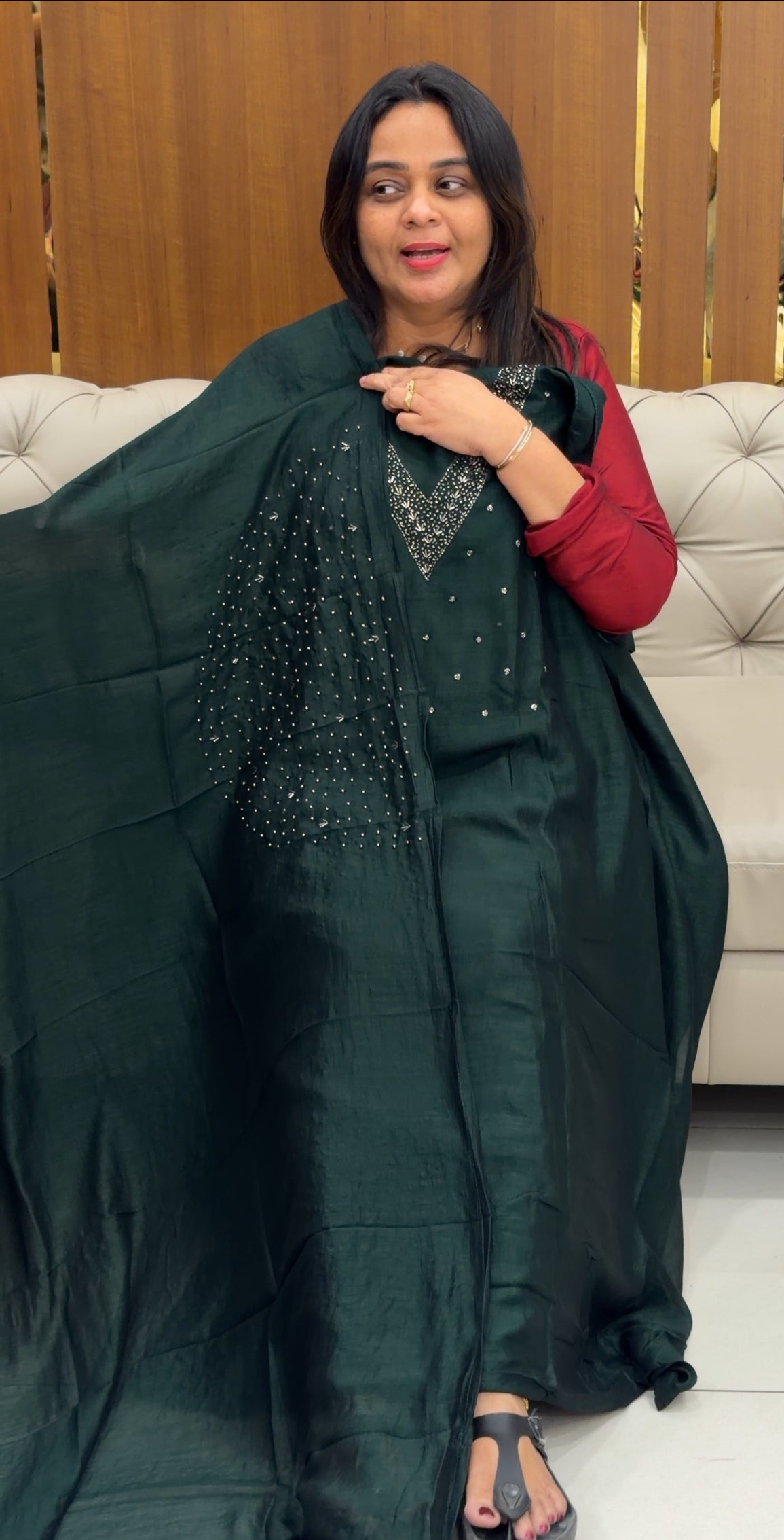 BUDGET BUY UNSTITCHED SALWAR SUITS - IHA 28709