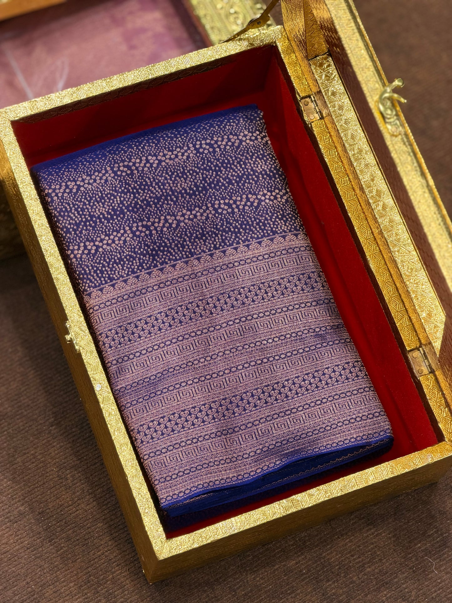 DESIGNER KANCHIPURAM SAREES - IHA 34423