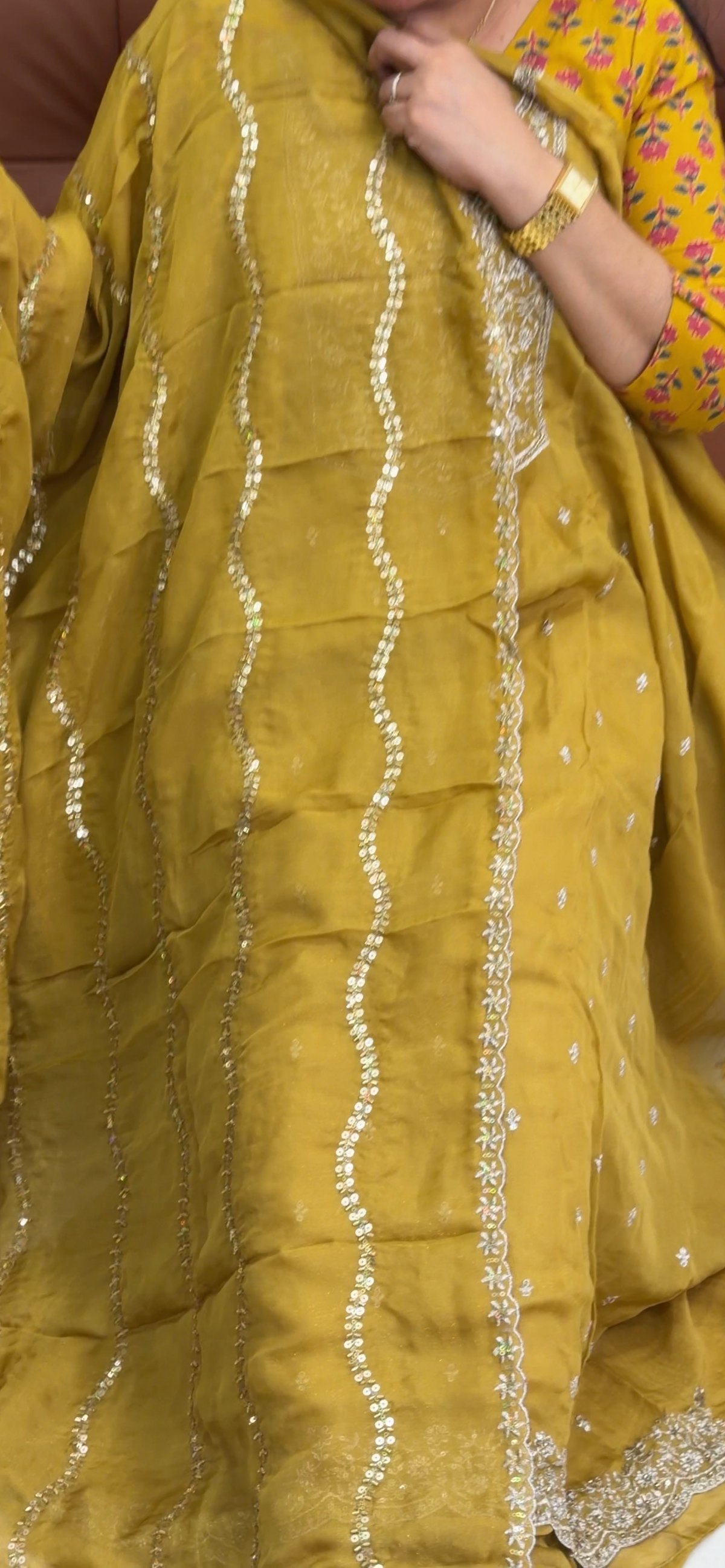 OFFET SALES UNSTITCHED SALWAR SUITS - IHA 35437