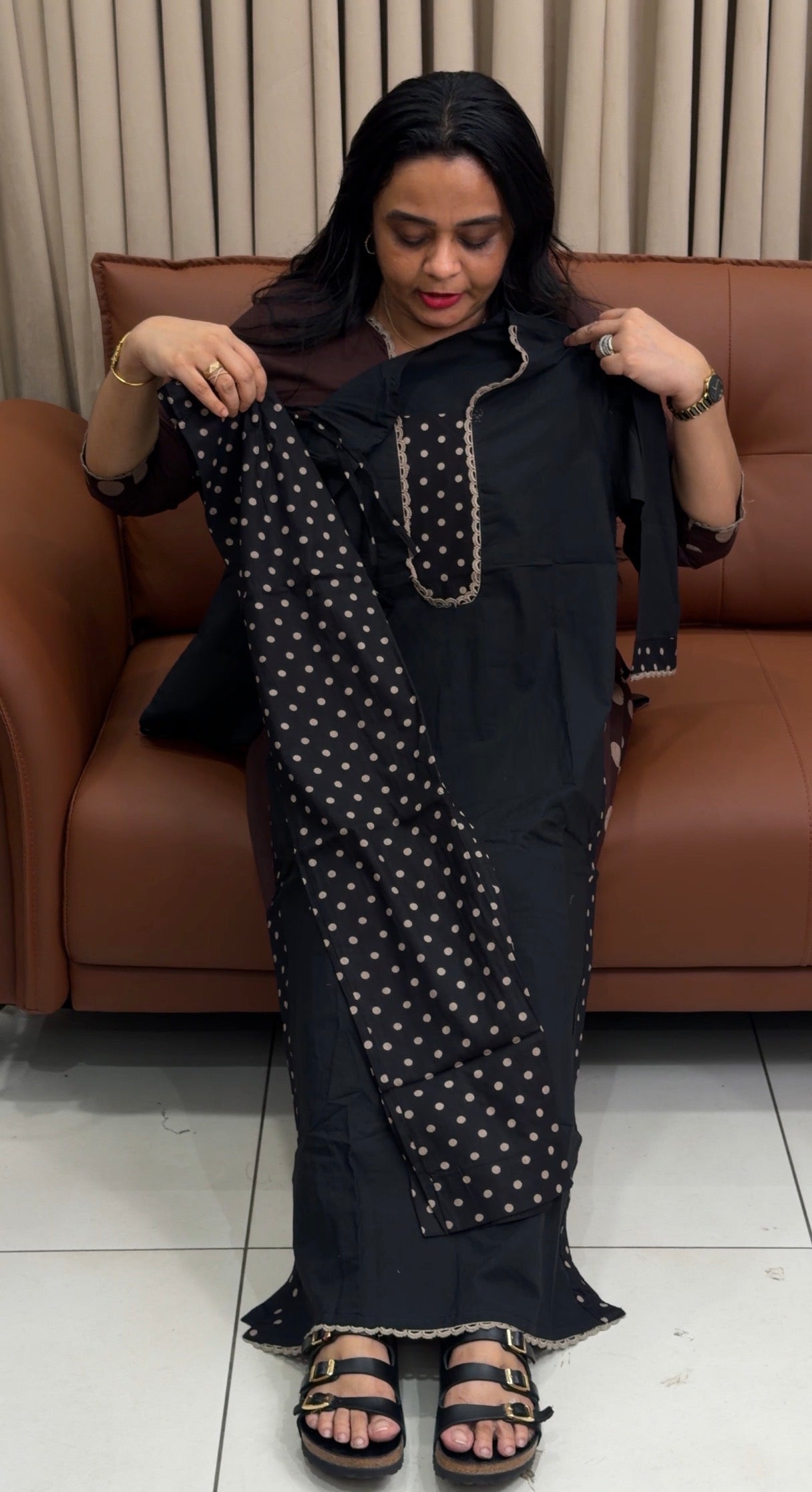 COTTON CO-ORDS SETS - IHA 34879