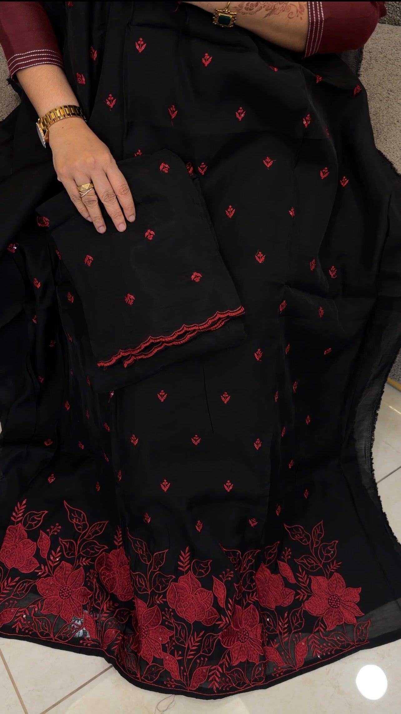 MUL UNSTITCHED SALWAR SUITS - IHA 33150