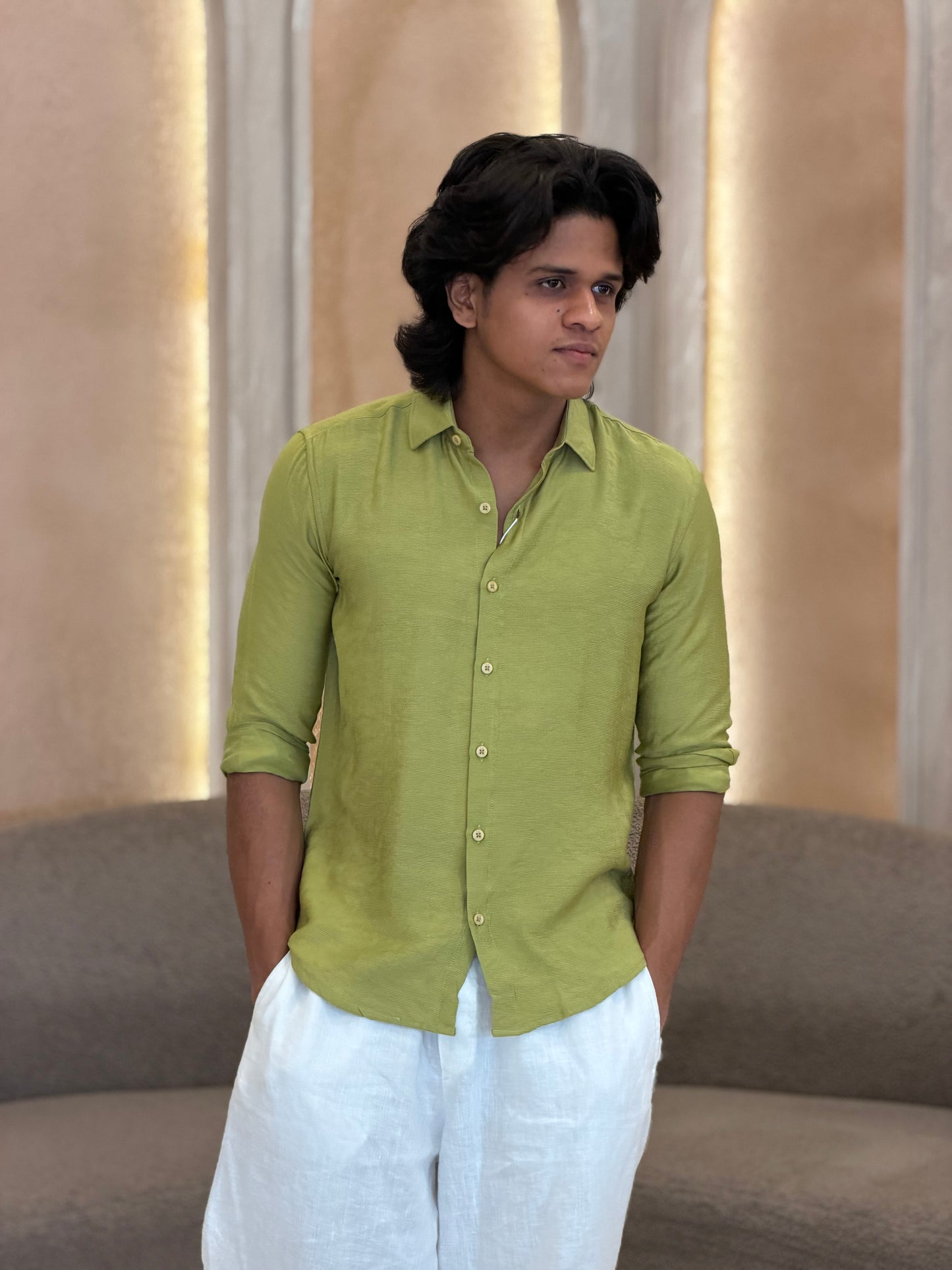 MEN'S SHIRT - IHA 33278