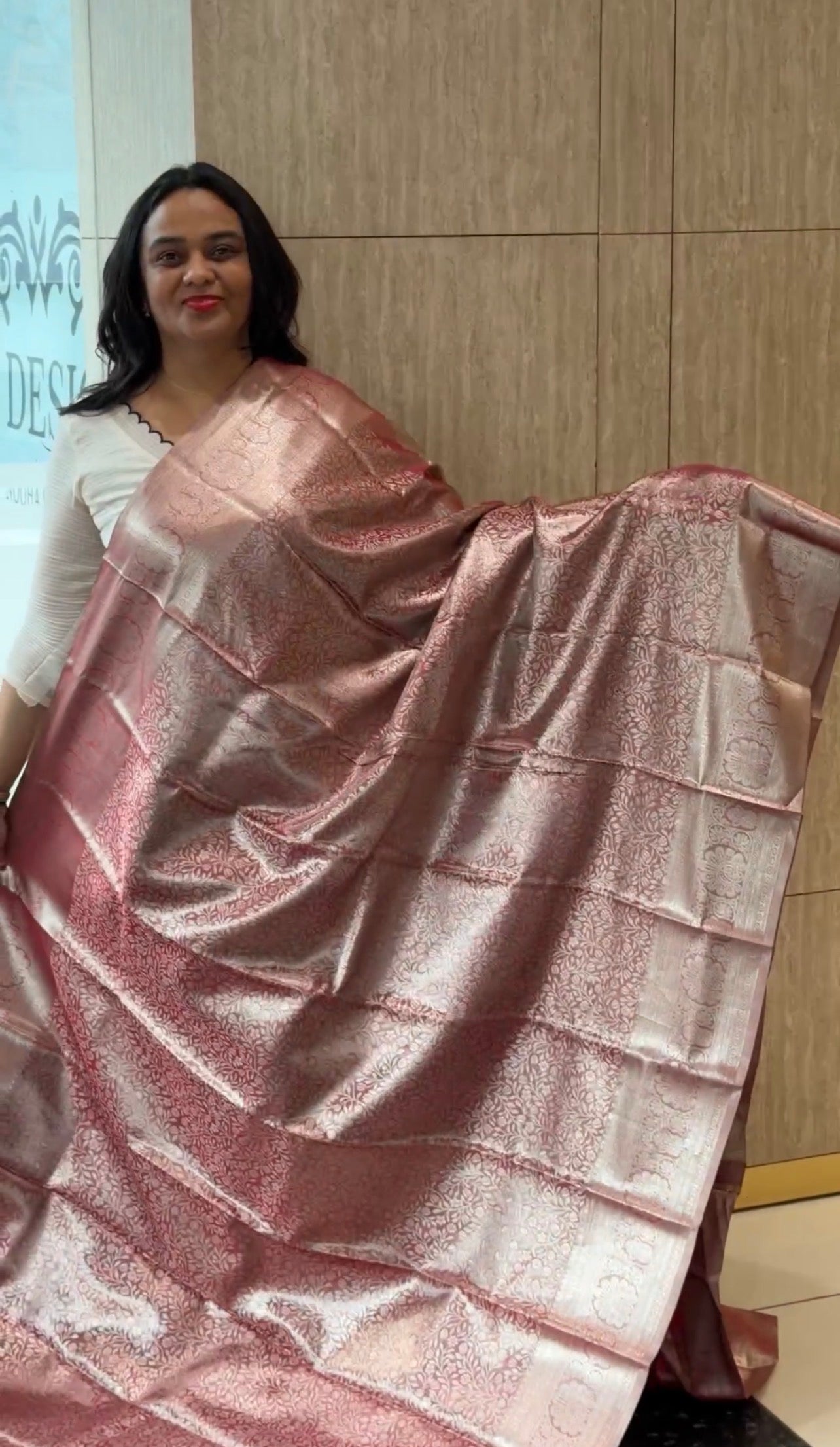 TISSUE KANCHIPURAM SAREES - IHA 32313