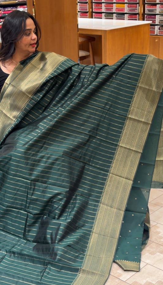 SEMI SILK SAREES - IHA 32519