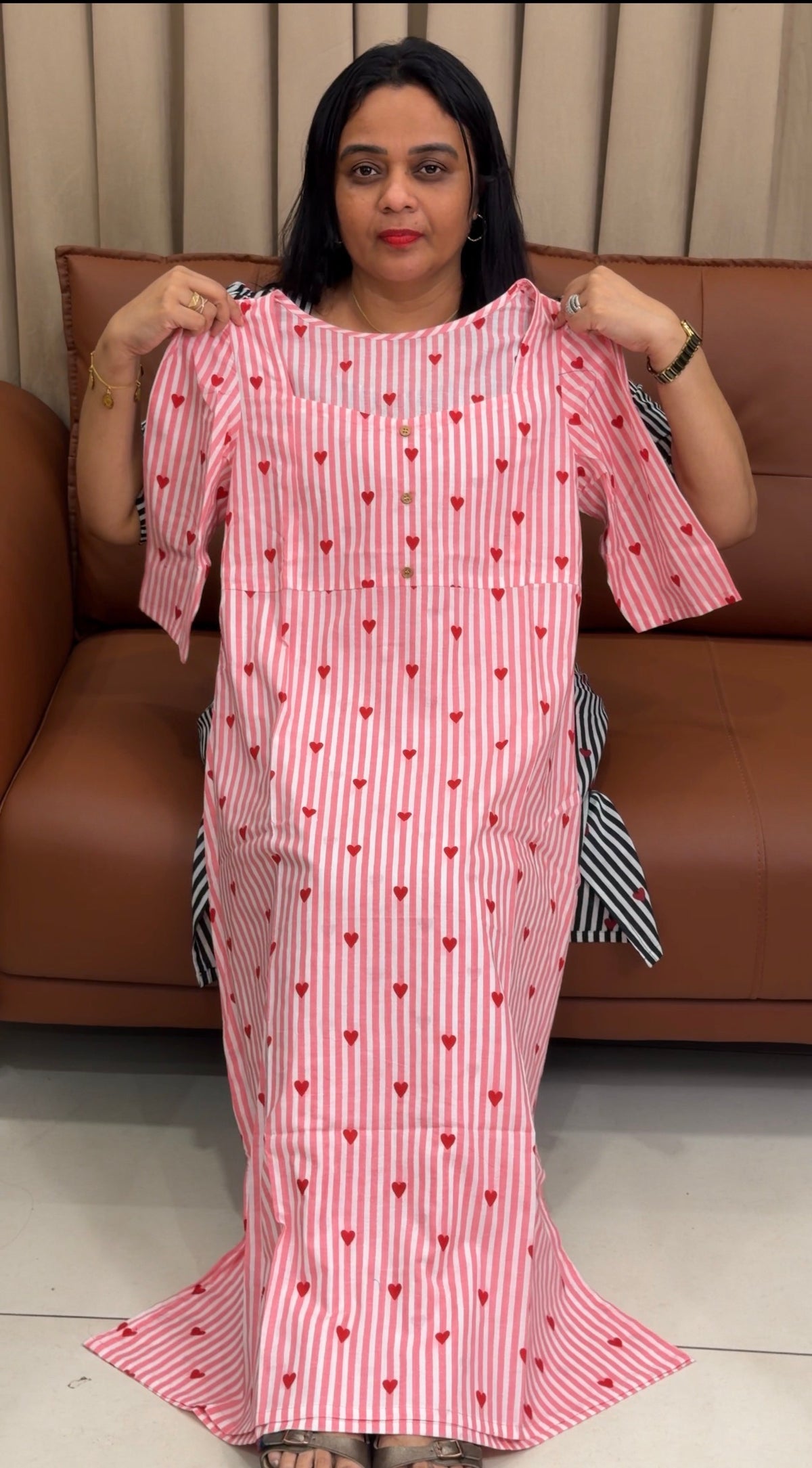 IHA'S IN-HOUSE COTTON FROCKS - IHA 35823
