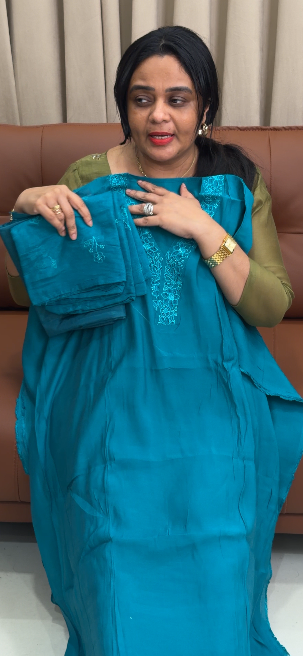 OFFER SALES UNSTITCHED SALWAR SUITS - IHA 35363