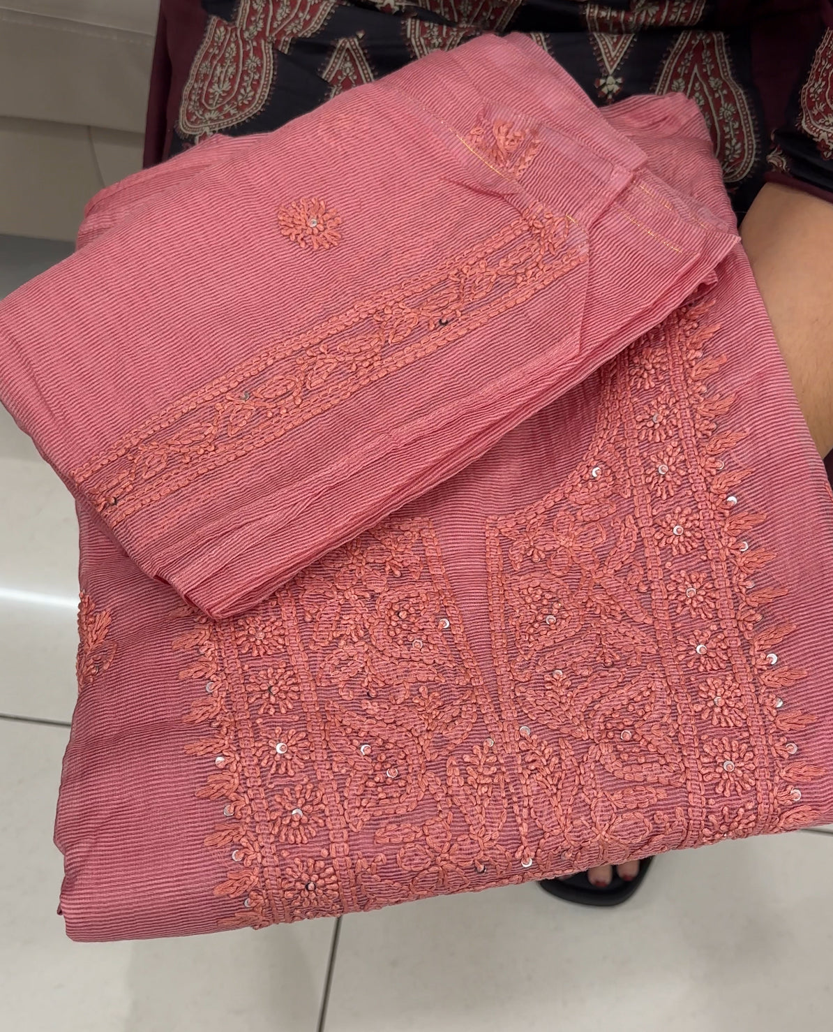 NET KOTA UNSTITCHED SALWAR SUITS - IHA 29272