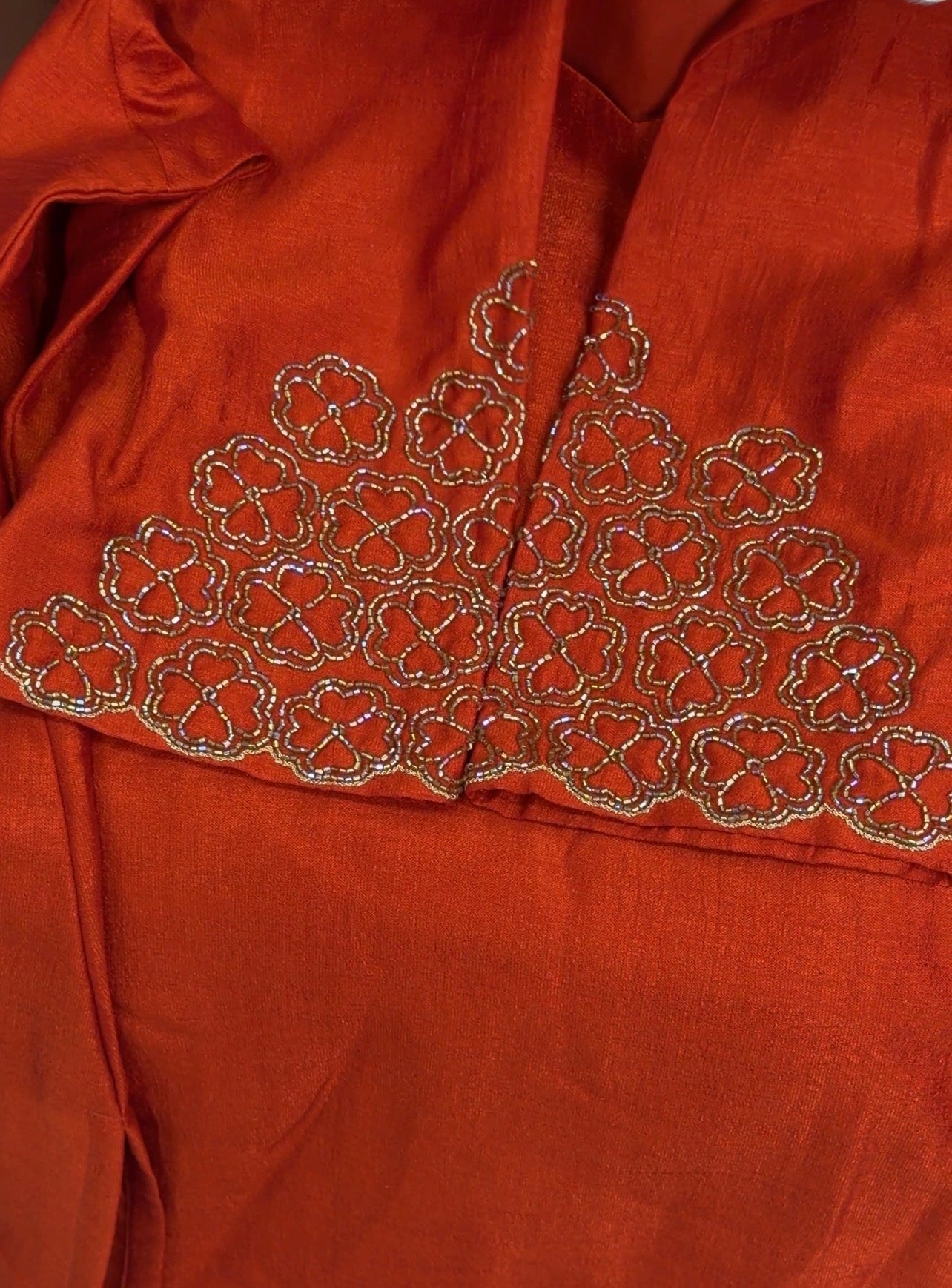 IHA'S -HOUSE HANDWORKED BLOUSE MATERIAL - IHA 34864