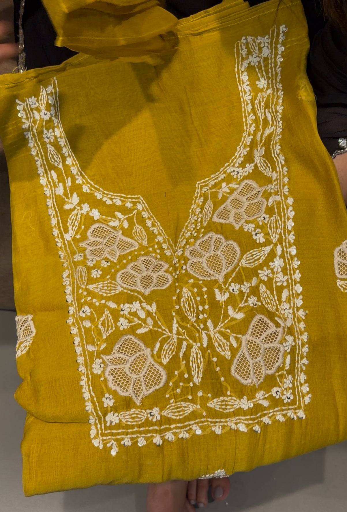 LUCKNOWI UNSTITCHED SALWAR SUITS - IHA 30880