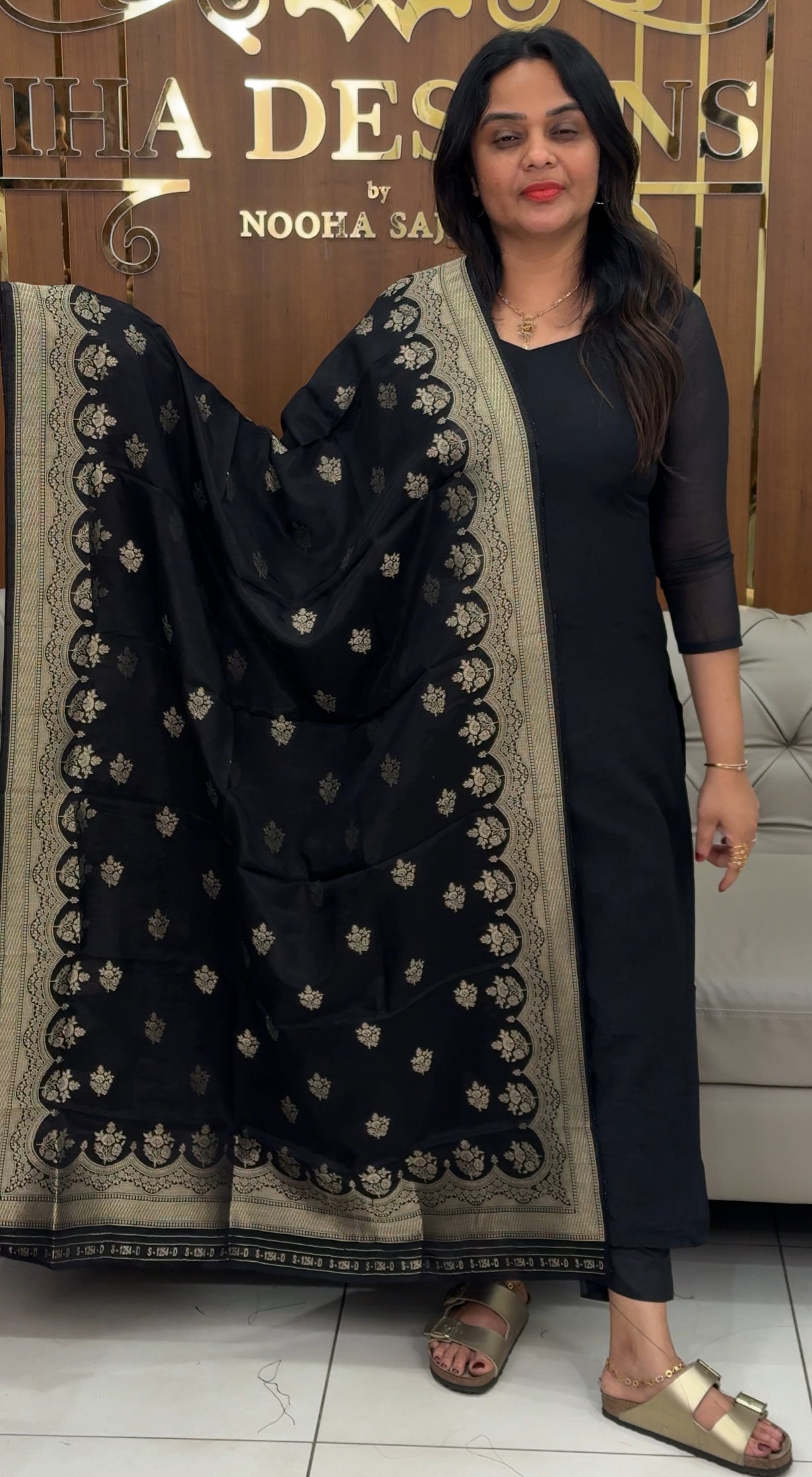 IHA'S IN-HOUSE SILK BANARASI UNSTITCHED SALWAR SUITS - IHA 30660