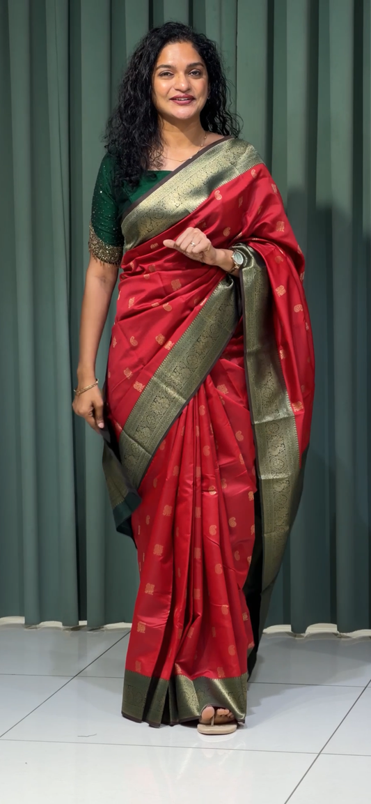 SEMI SOFT SILK SAREES - IHA  34163
