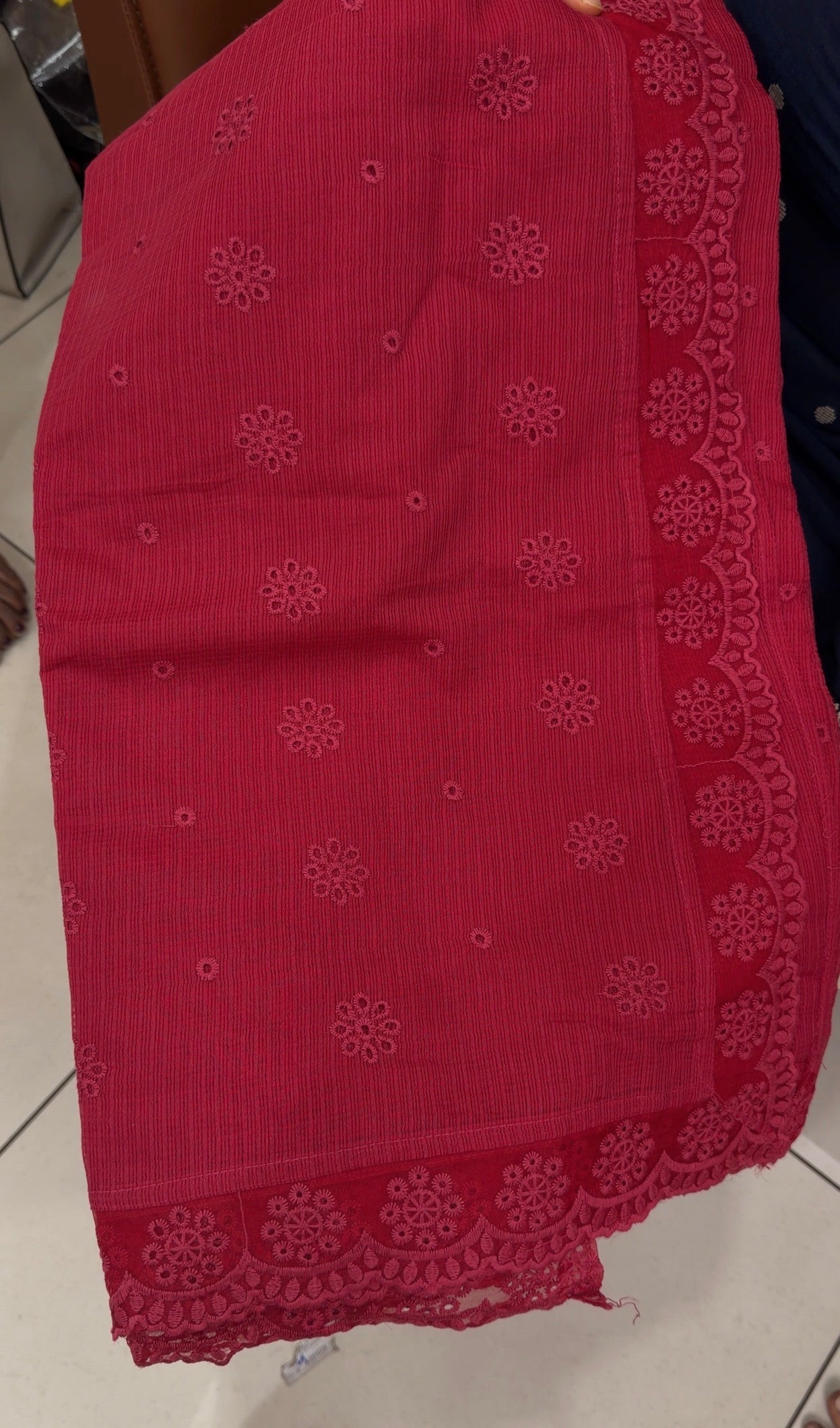 NET KOTA SAREES - IHA 34826