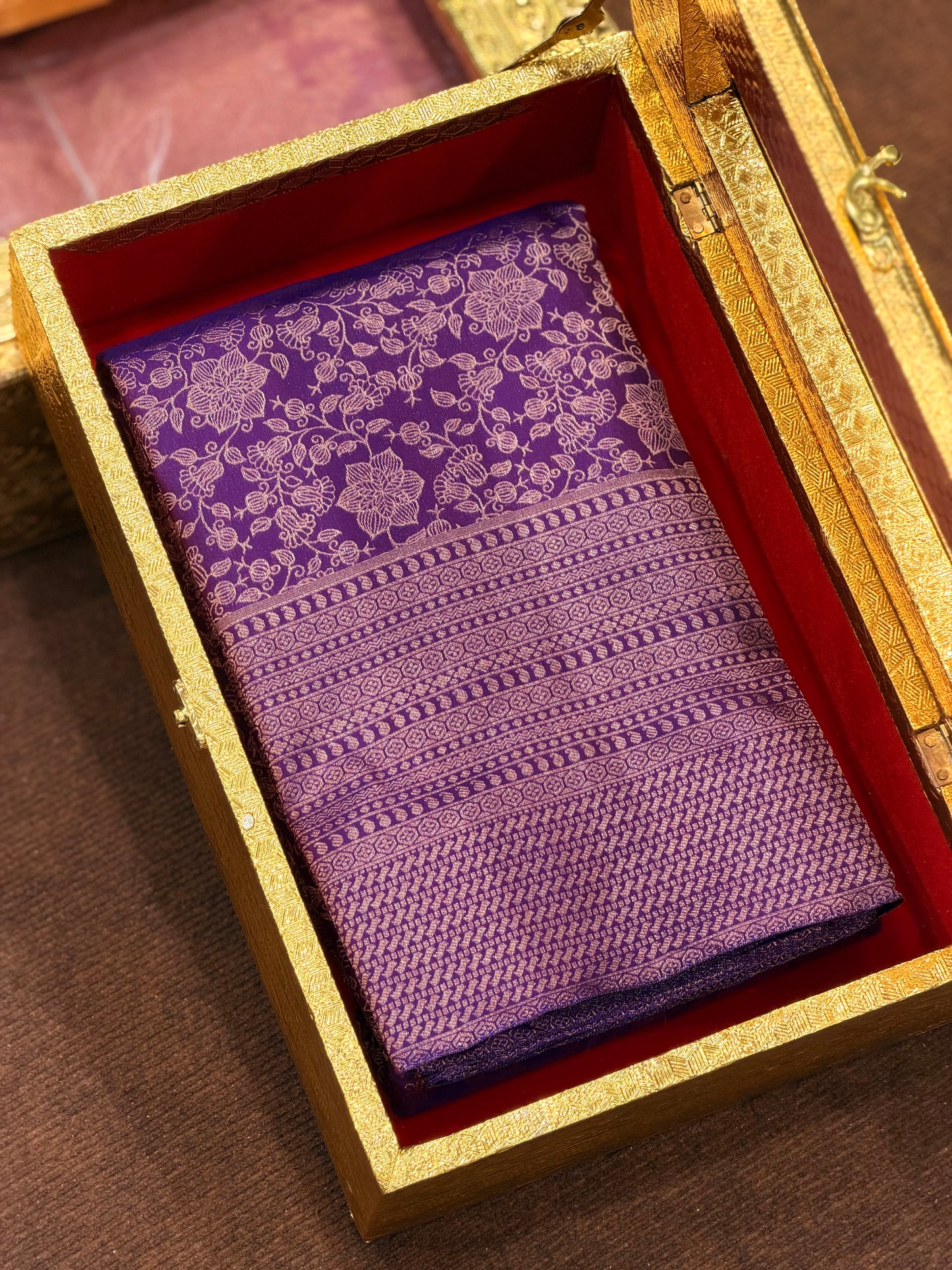 DESIGNER KANCHIPURAM SAREES - IHA 34412