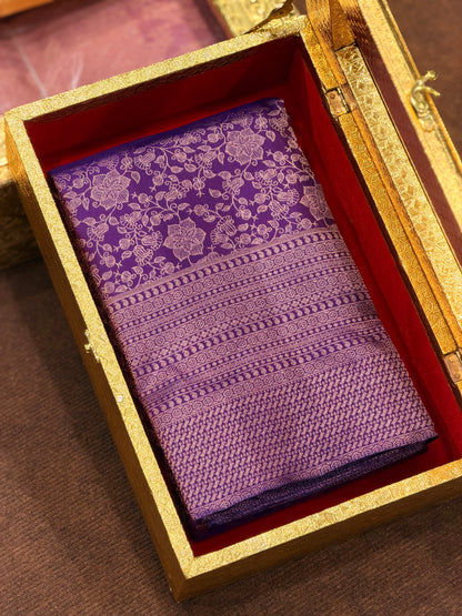 DESIGNER KANCHIPURAM SAREES - IHA 34412