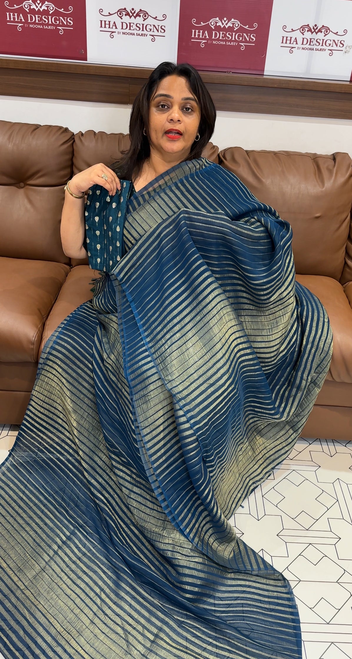 BUDGET BUY GEORGETTE SAREES - IHA 25177