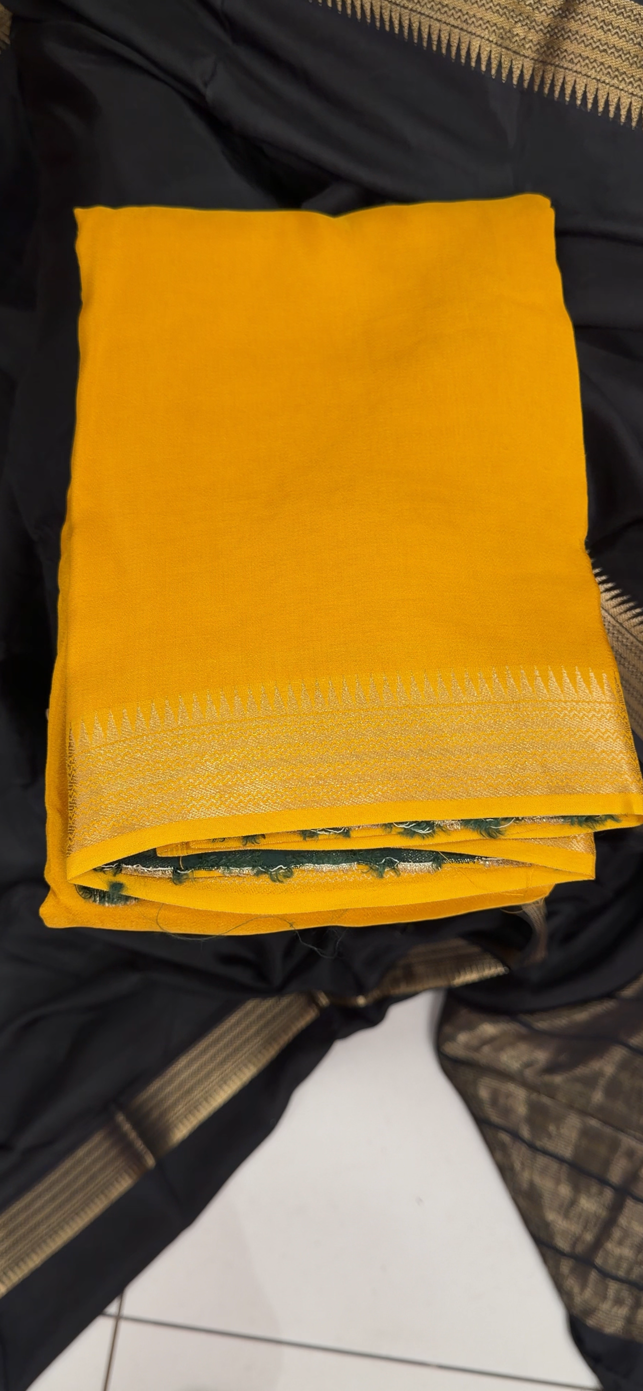 CRAPE SILK SAREES - IHA 33466