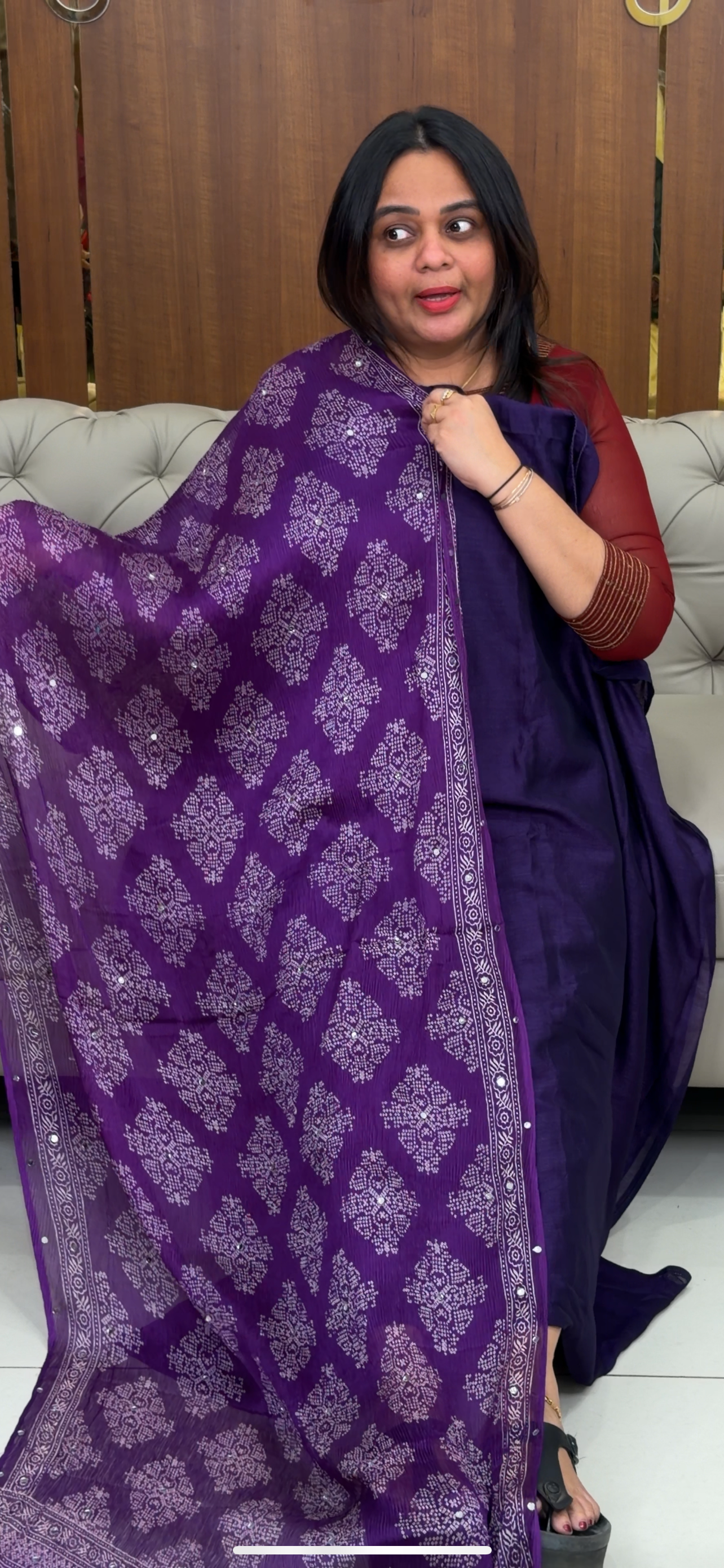 FORWARD SEMI RAW SILK UNSTITCHED SALWR SUITS - IHA 28906