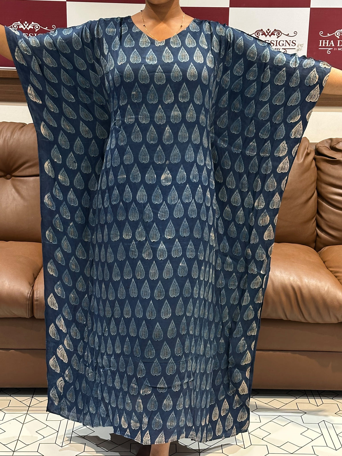PRINTED KAFTAN TOPS - IHA 35860
