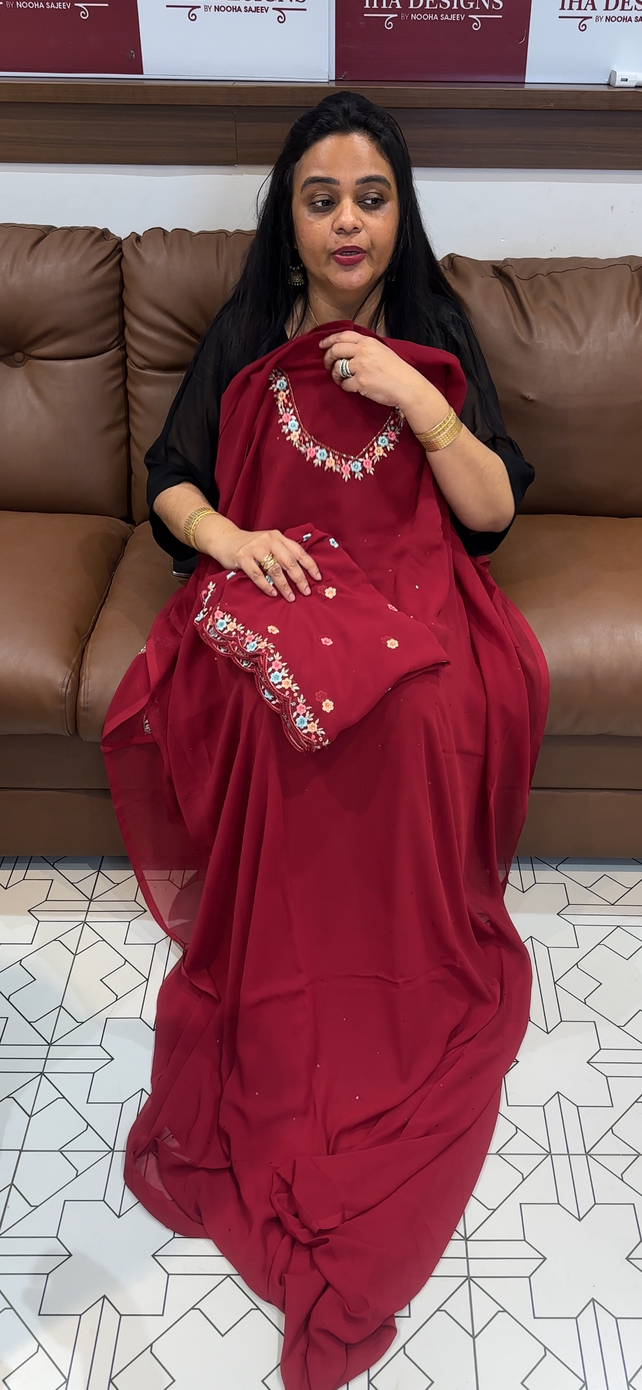 OFFER SALES UNSTITCHED SALWAR SUITS - IHA 34985