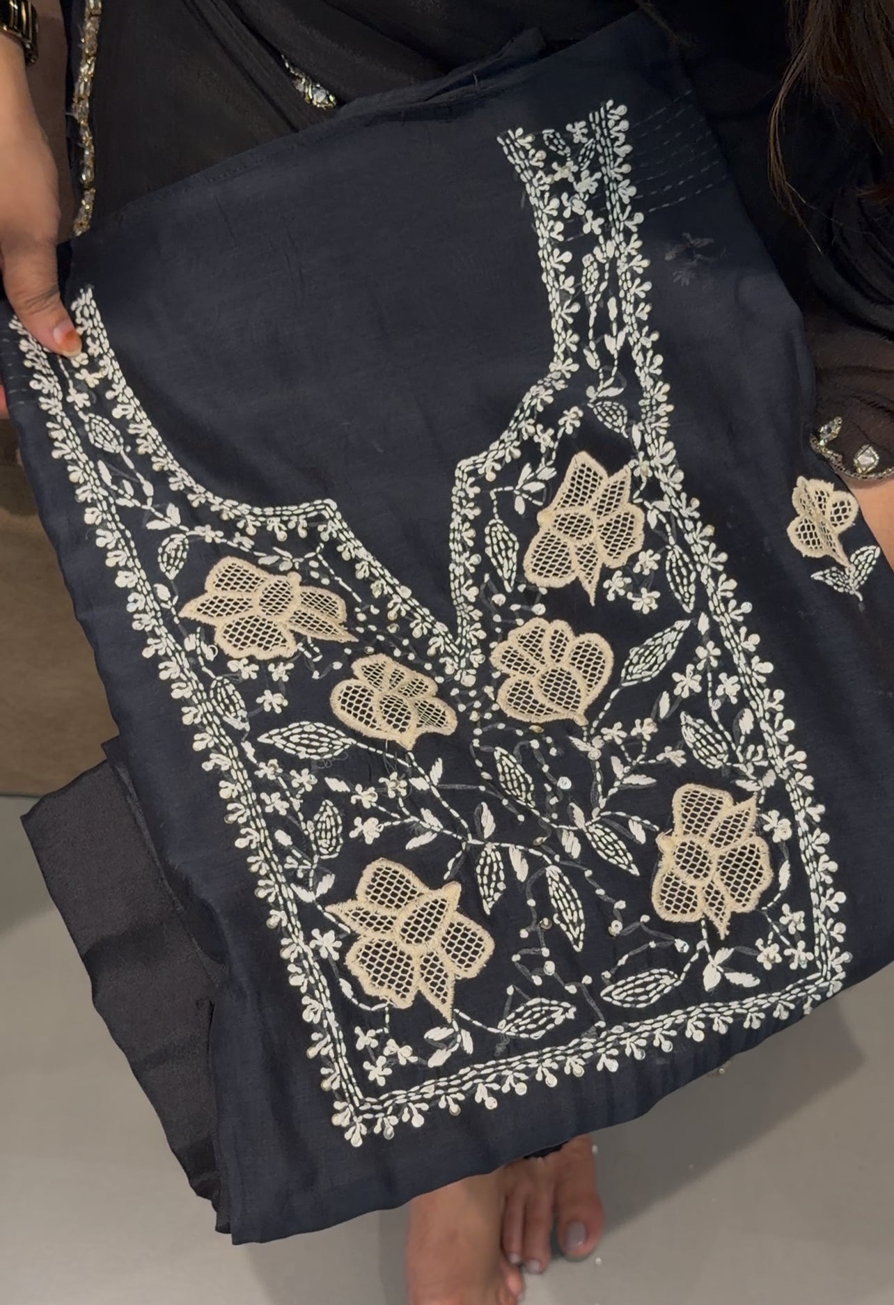 LUCKNOWI UNSTITCHED SALWAR SUITS - IHA 30880