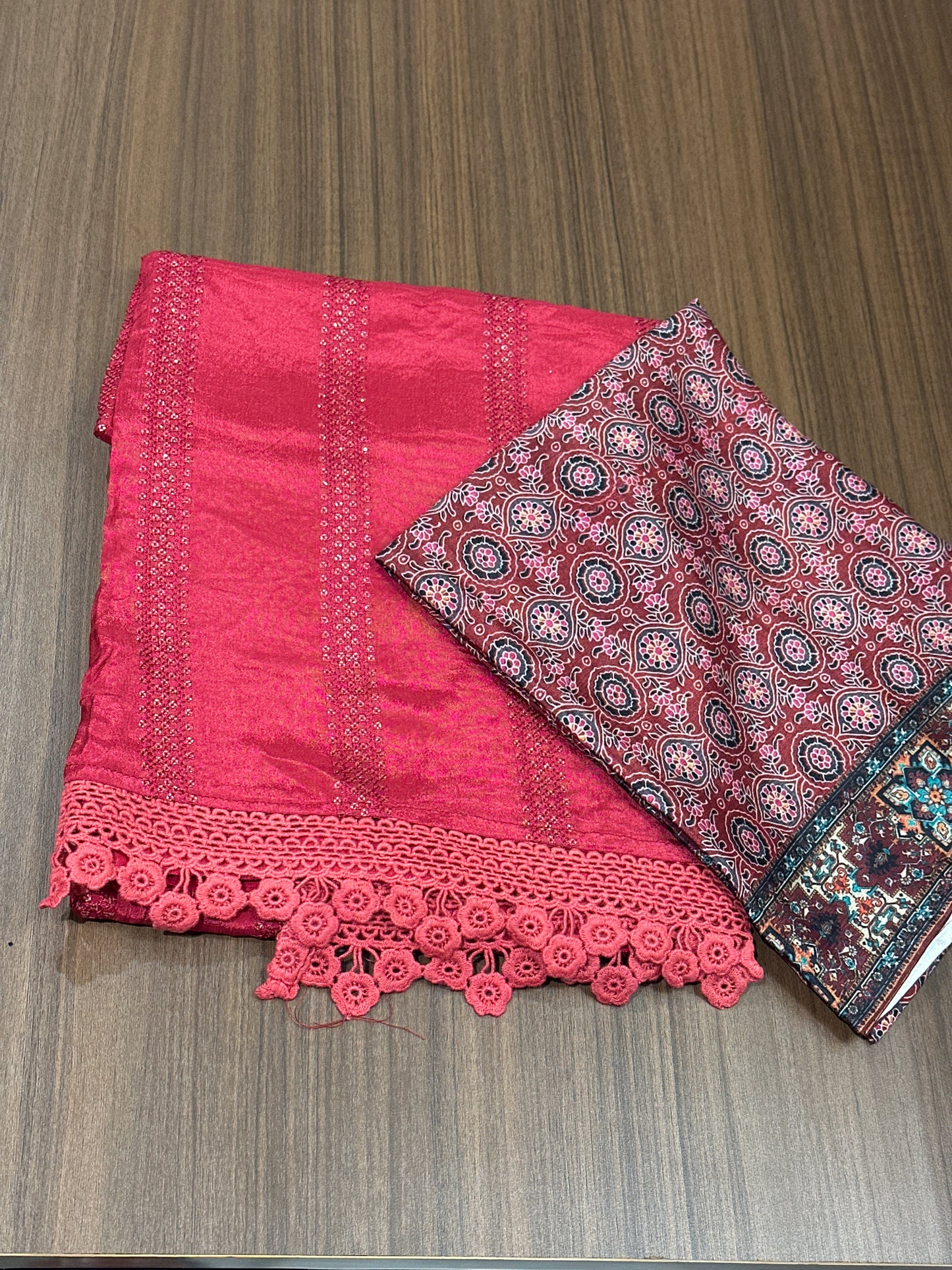 OFFER SALES UNSTITCHED SALWAR SUITS -  IHA 33733
