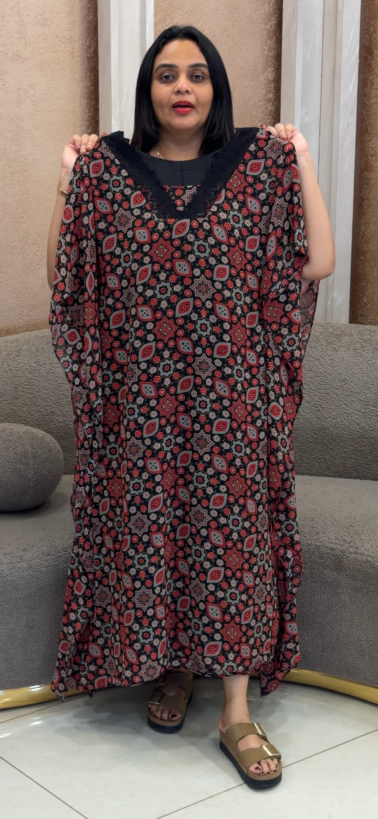 IHA'S IN-HOUSE KAFTAN TOPS - IHA 32954