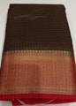 SEMI BANARASI SAREES - IHA 17478