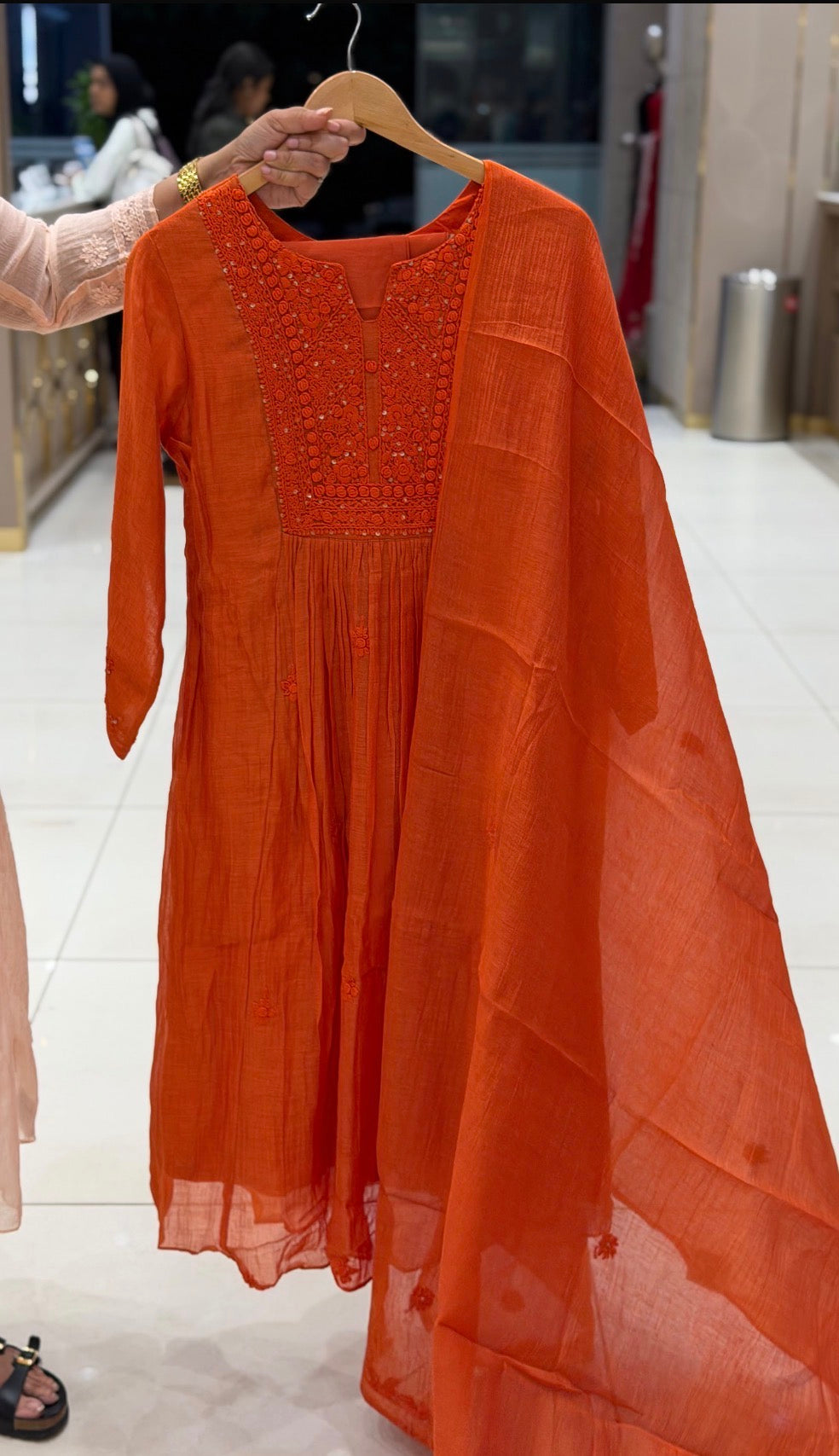 PARTY WEAR TOP,BOTTOM AND DUPATTA - IHA 35423