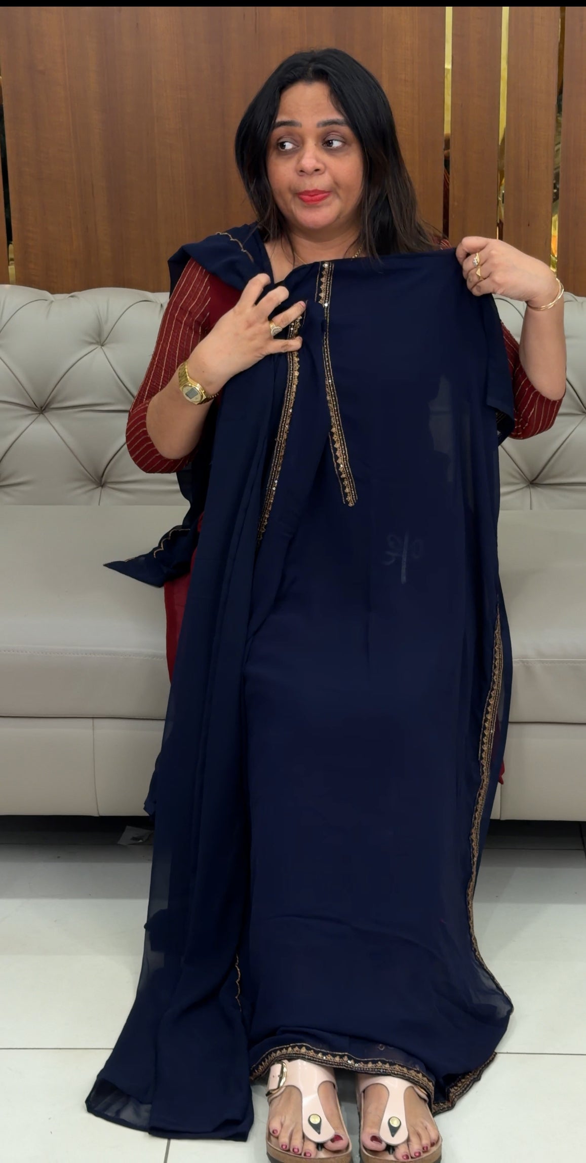 IHA'S IN-HOUSE UNSTITCHED SALWAR SUITS - IHA 29238