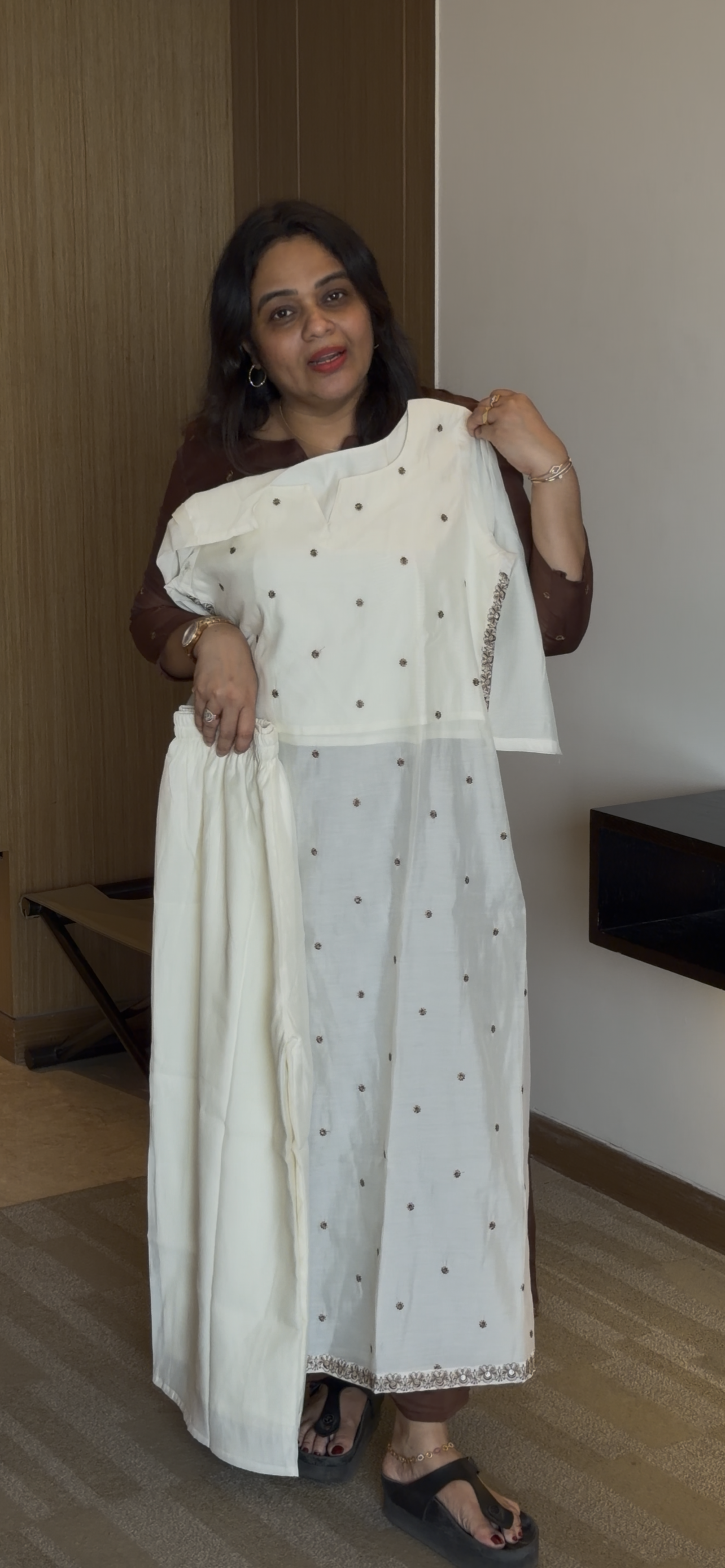 FORWARD MUL CHANDERI TOP AND BOTTOM - IHA 28856