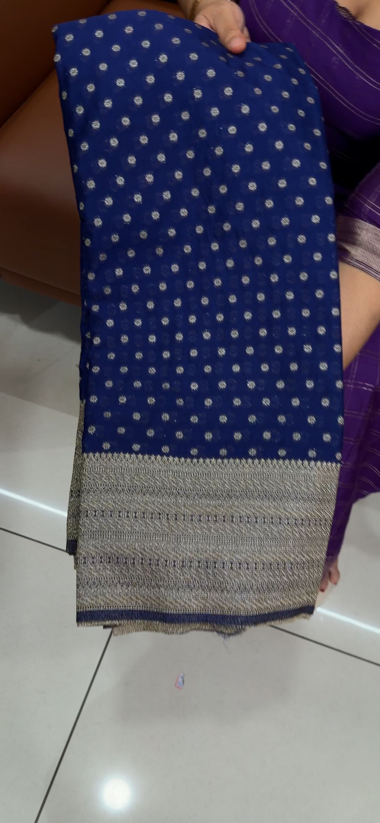 SEMI BANARASI SAREES - IHA 33874