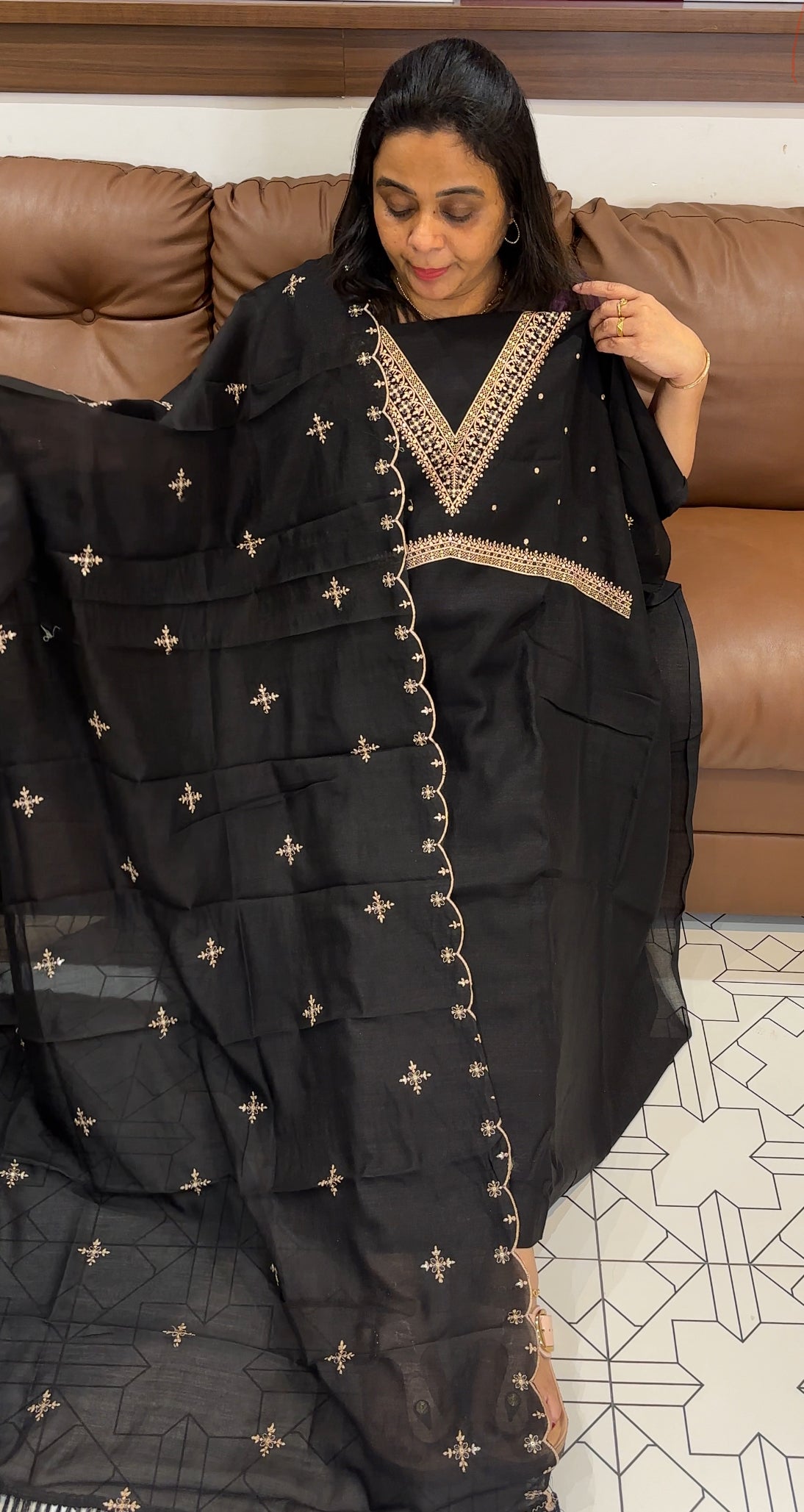 VICHITRA SILK UNSTITCHED SALWAR SUITS - IHA 28027