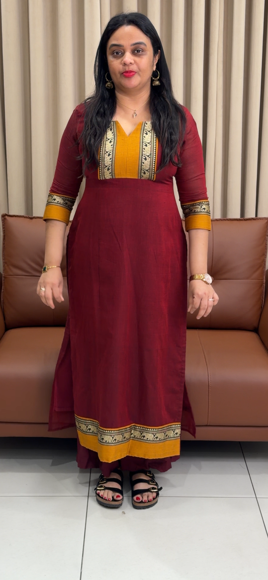 IHA'S IN-HOUSE HANDLOOM COTTON TOPS - IHA 34181