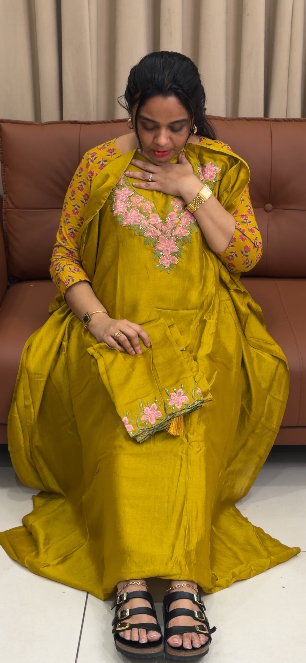 OFFER SALES UNSTITCHED SALWAR SUITS - IHA 35435