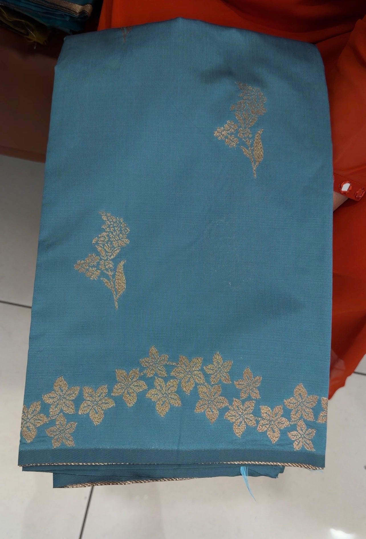 SEMI BANARASI SAREES - IHA 34942